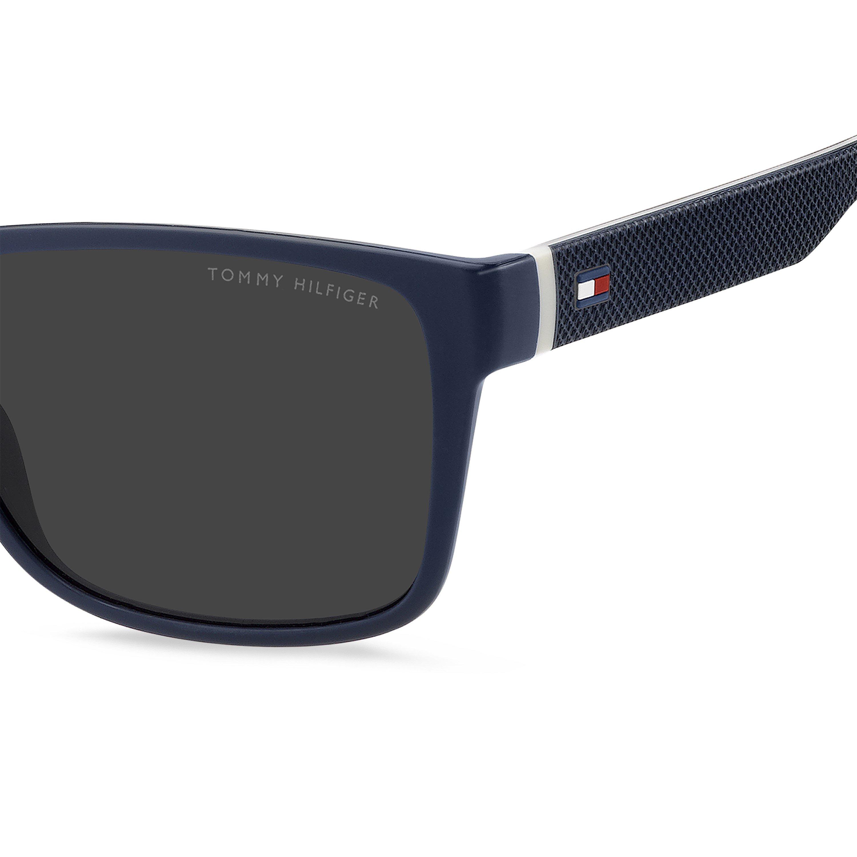 Blue - Tommy Hilfiger - Hil Sun Rectangular Sn71 - 4