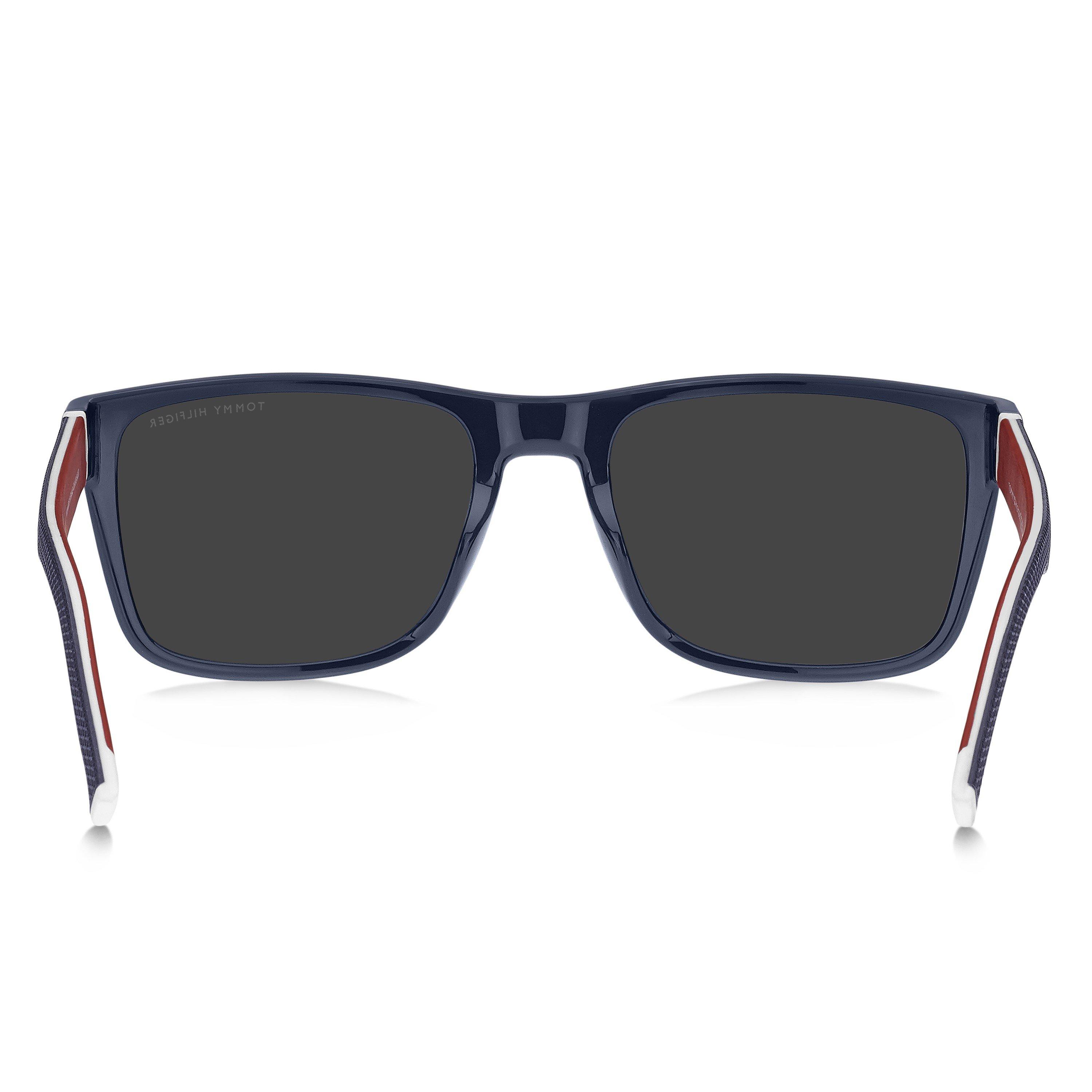 Blue - Tommy Hilfiger - Hil Sun Rectangular Sn71 - 5