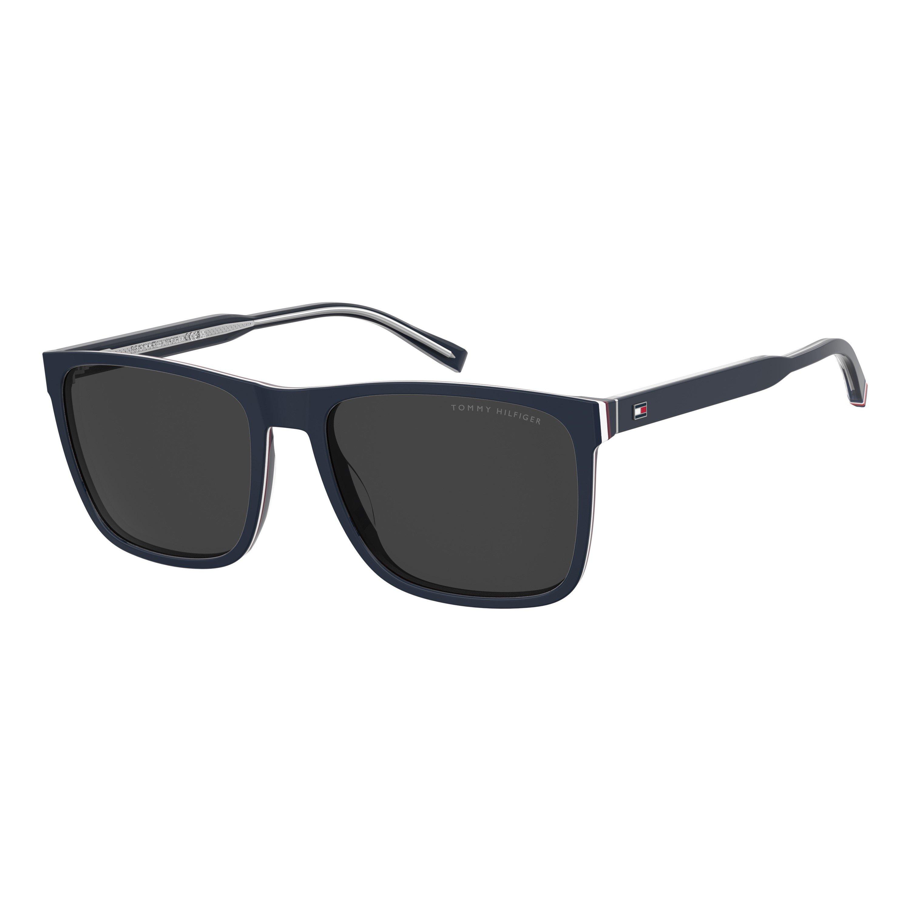 Blue - Tommy Hilfiger - Hil Sun Rectangular Sn71 - 1