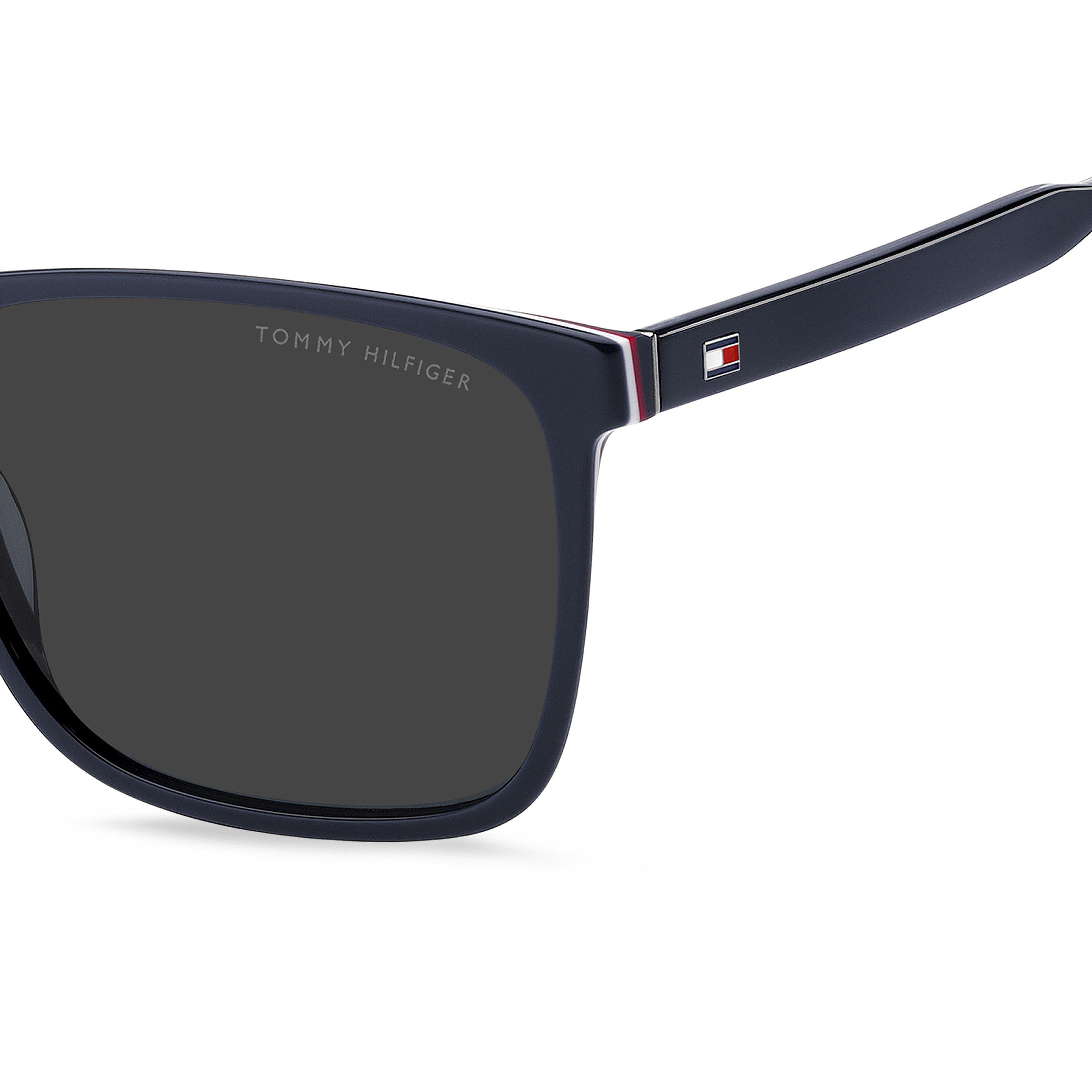 Blue - Tommy Hilfiger - Hil Sun Rectangular Sn71 - 4
