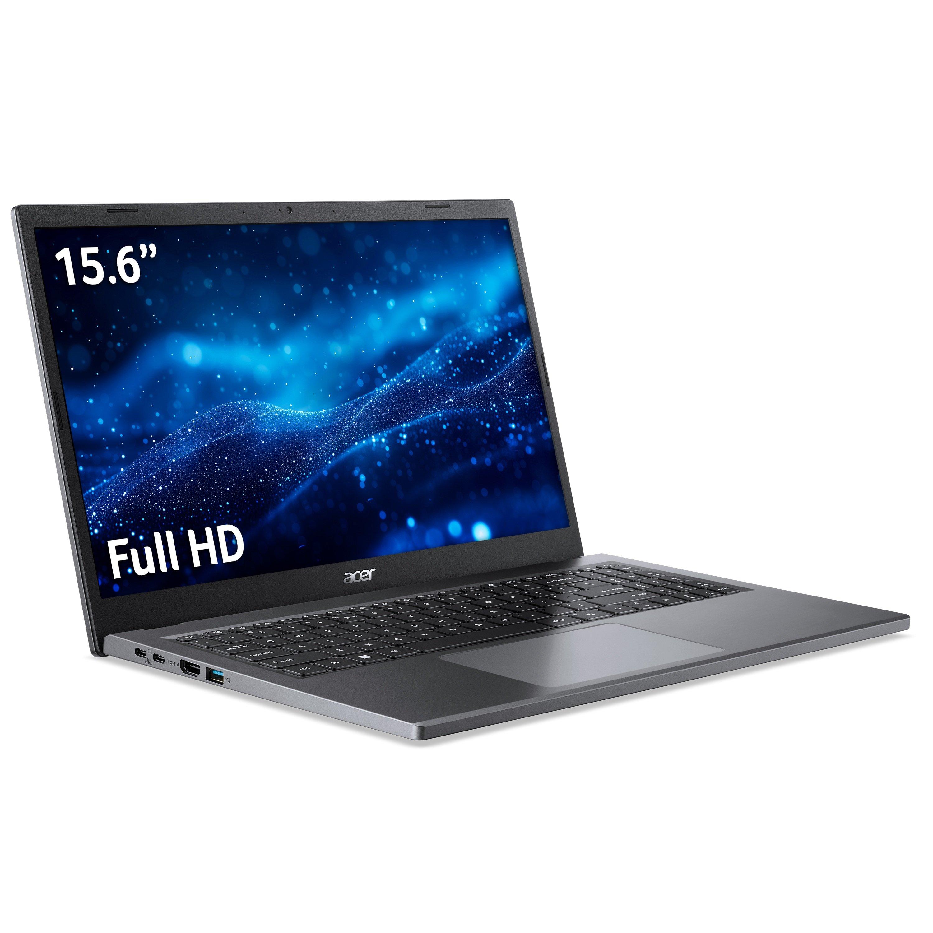 IJs / Grijs - Acer - Acer Extensa 15 EX215-24 15 Inch Laptop - AMD Ryzen 5 7520U 16GB 512GB SSD Windows 11 Pro - 2
