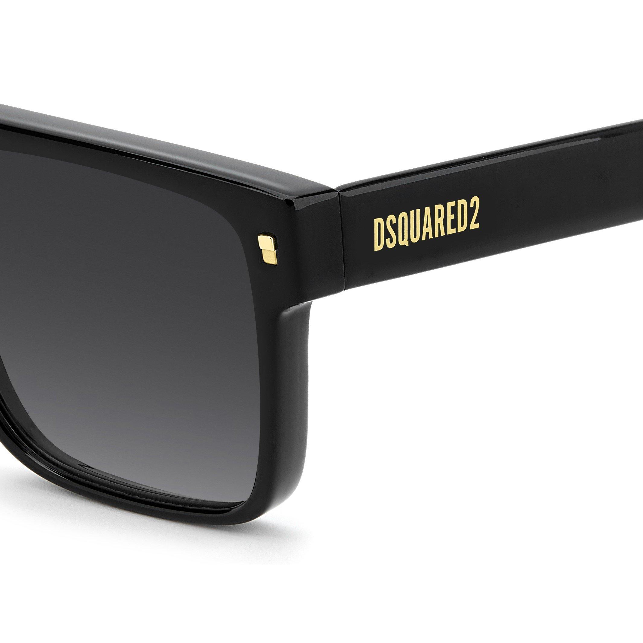 Black - DSquared2 - DSQ Sun Flat T SunGl Sn71 - 4