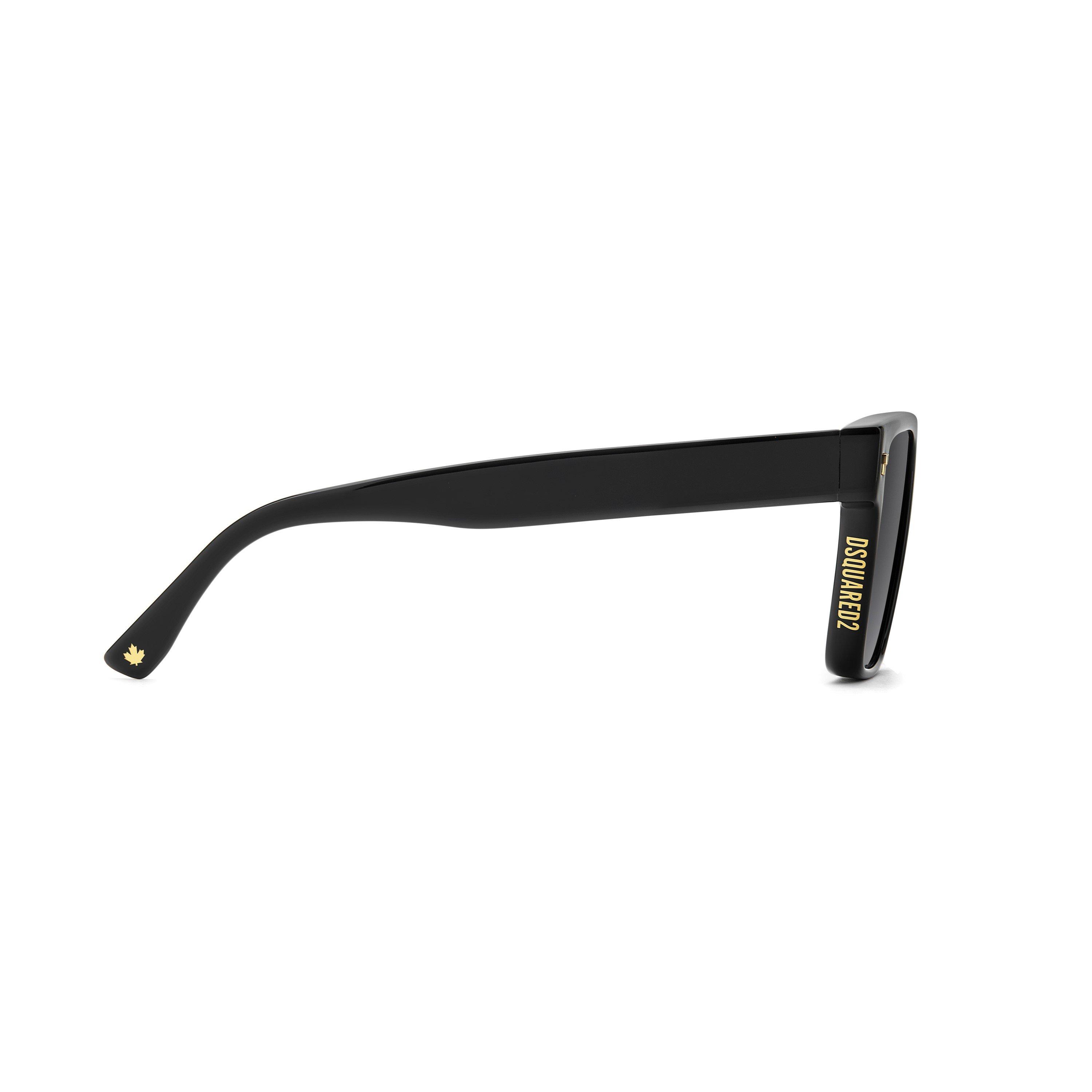 Black - DSquared2 - DSQ Sun Flat T SunGl Sn71 - 5
