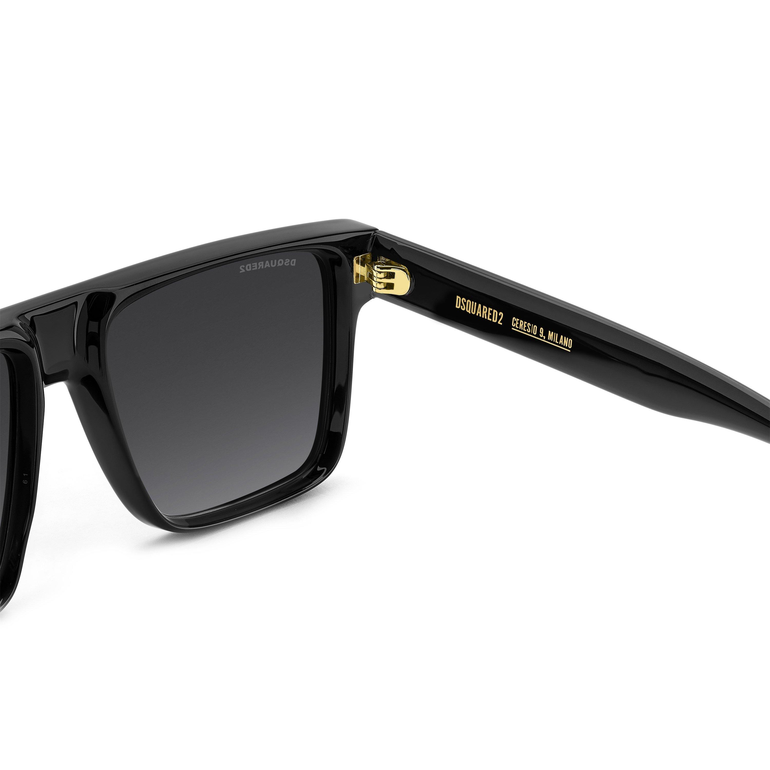 Black - DSquared2 - DSQ Sun Flat T SunGl Sn71 - 6
