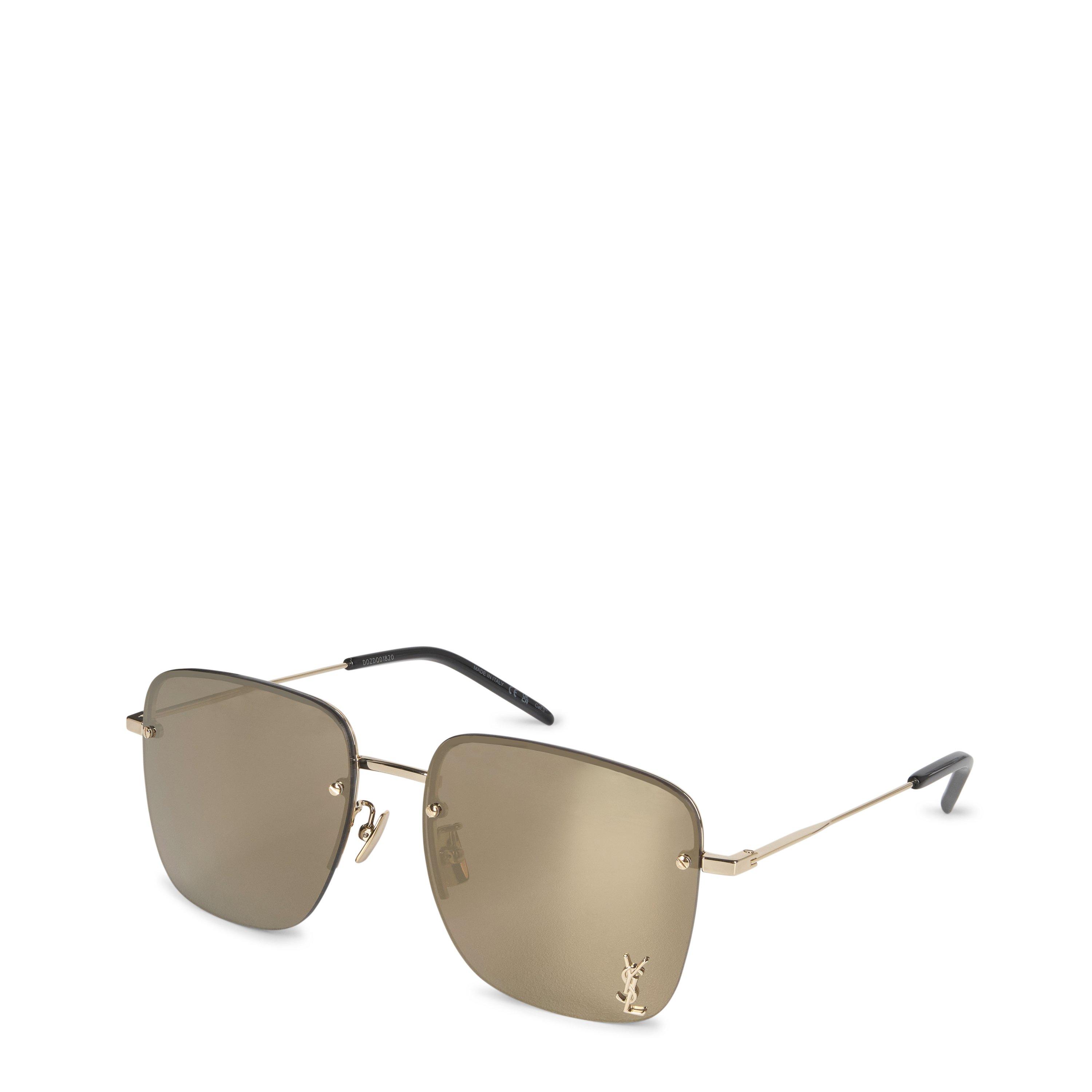 Aviator Sunglasses Ysl Gold Sunglasses Saint Laurent Eyewear SL708