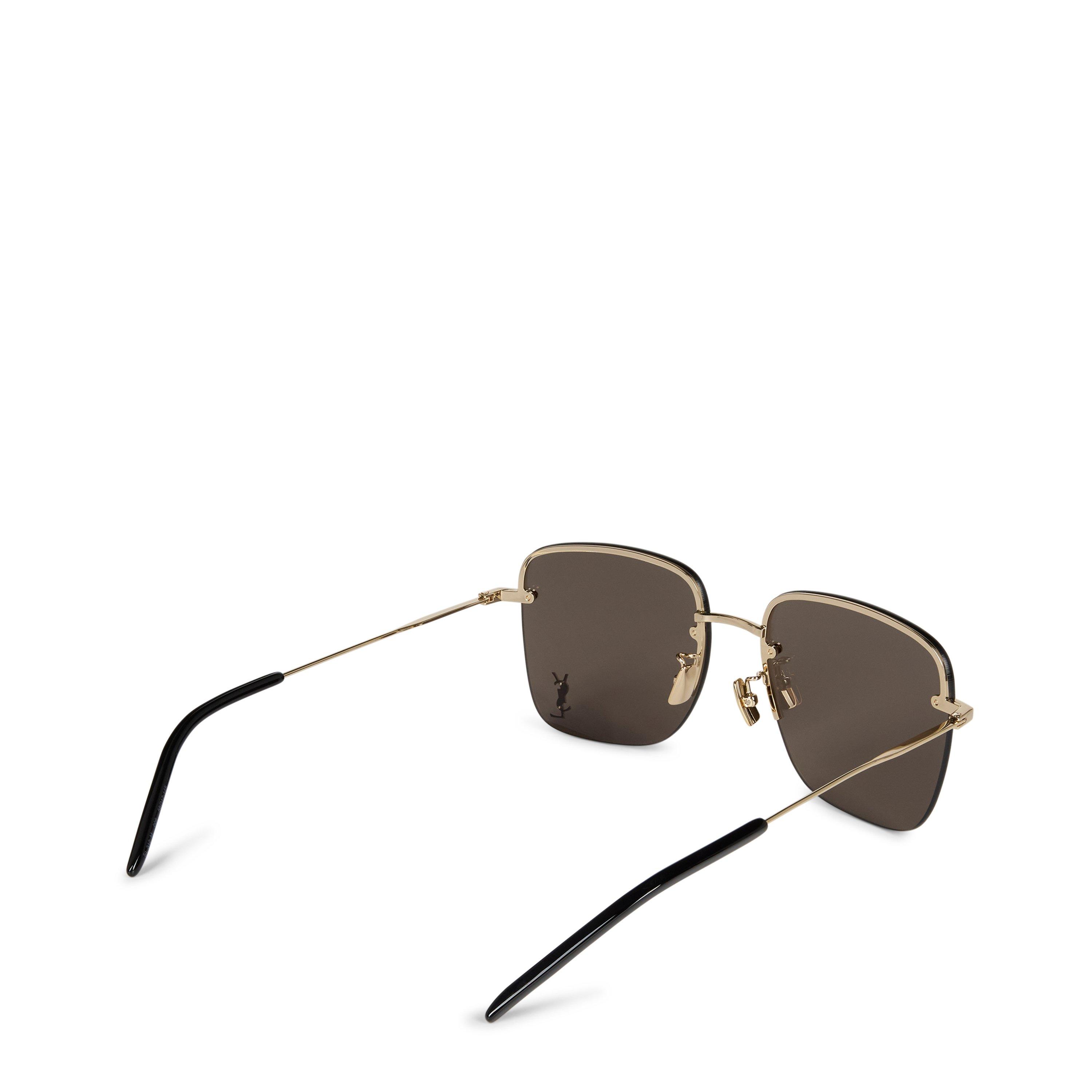 Gold - Saint Laurent - 312 Aviator Sunglasses - 3
