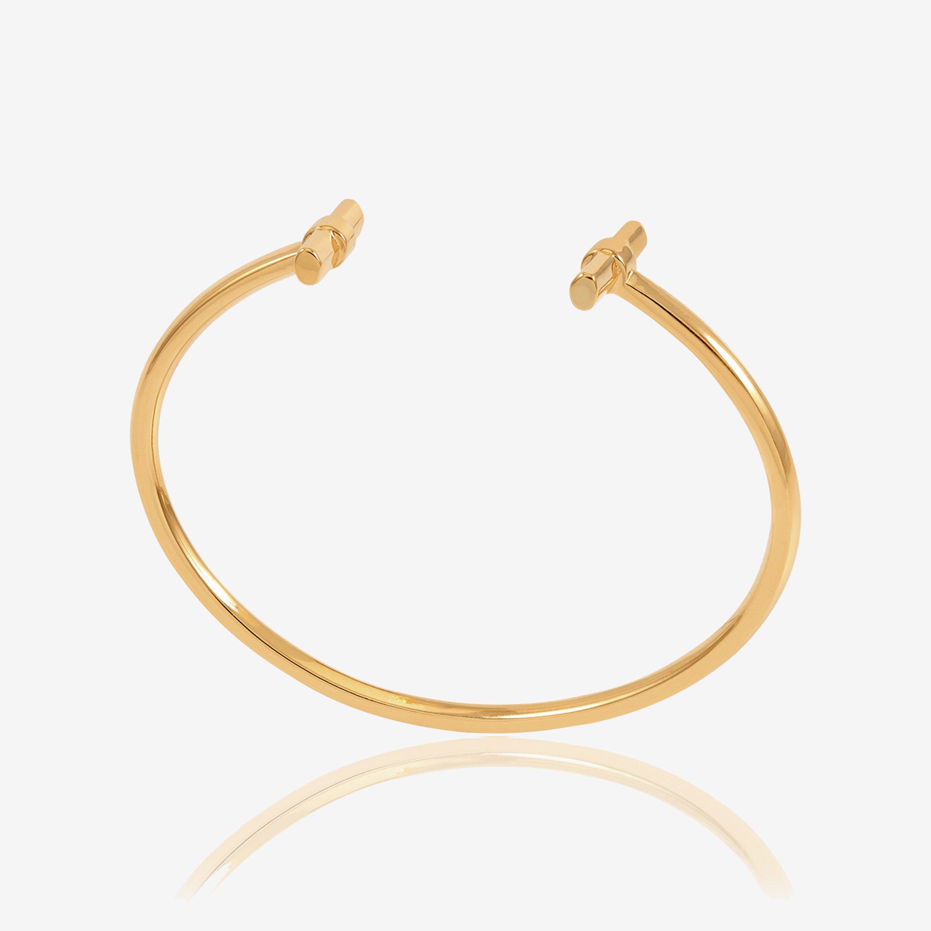 Gold - Rachel Jackson London - Rachel  Adj TBar Bgl Ld54 - 3