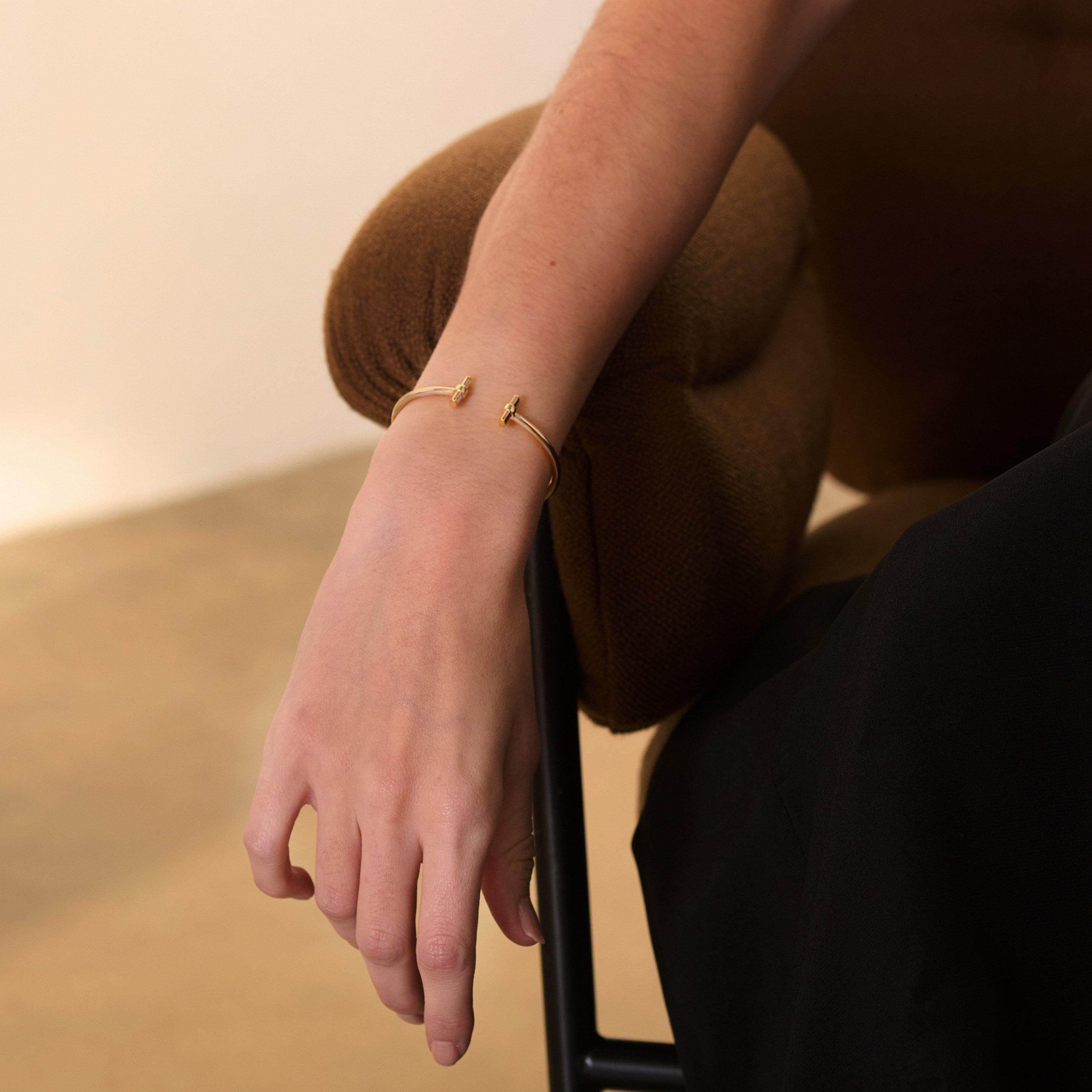 Gold - Rachel Jackson London - Rachel  Adj TBar Bgl Ld54 - 4