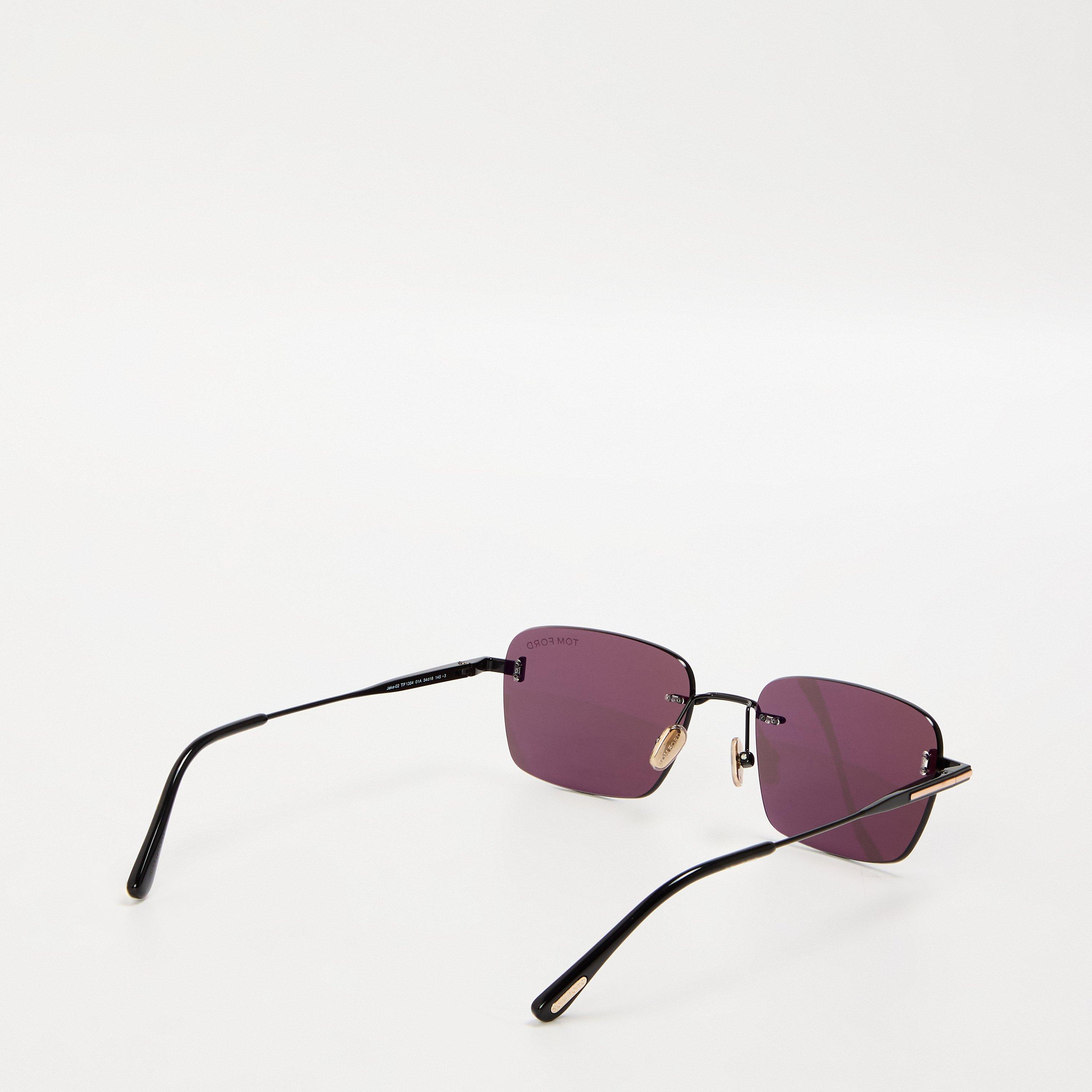 Smoke/Black - Tom Ford - Men's Jake Sunglasses - 2