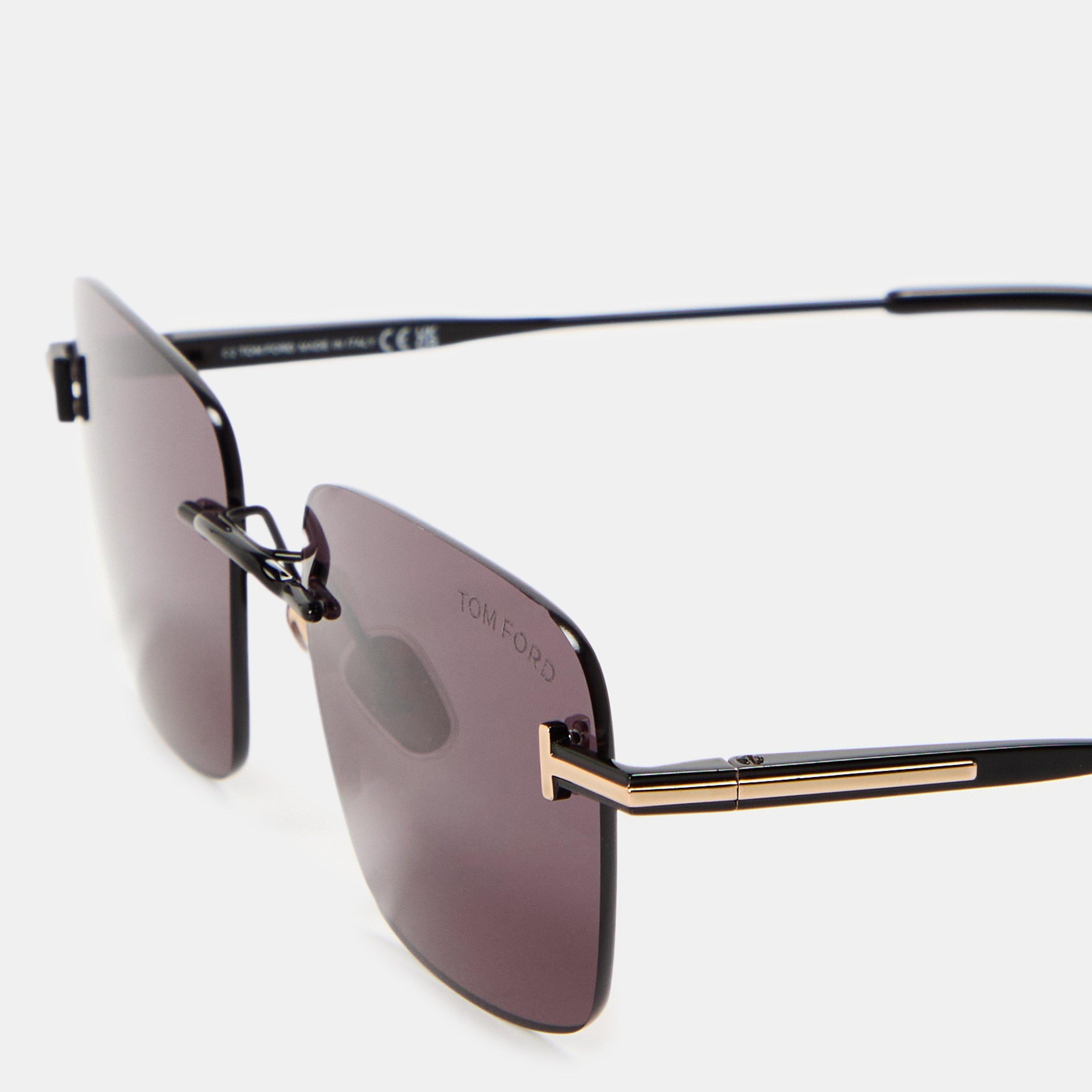 Smoke/Black - Tom Ford - Men's Jake Sunglasses - 4