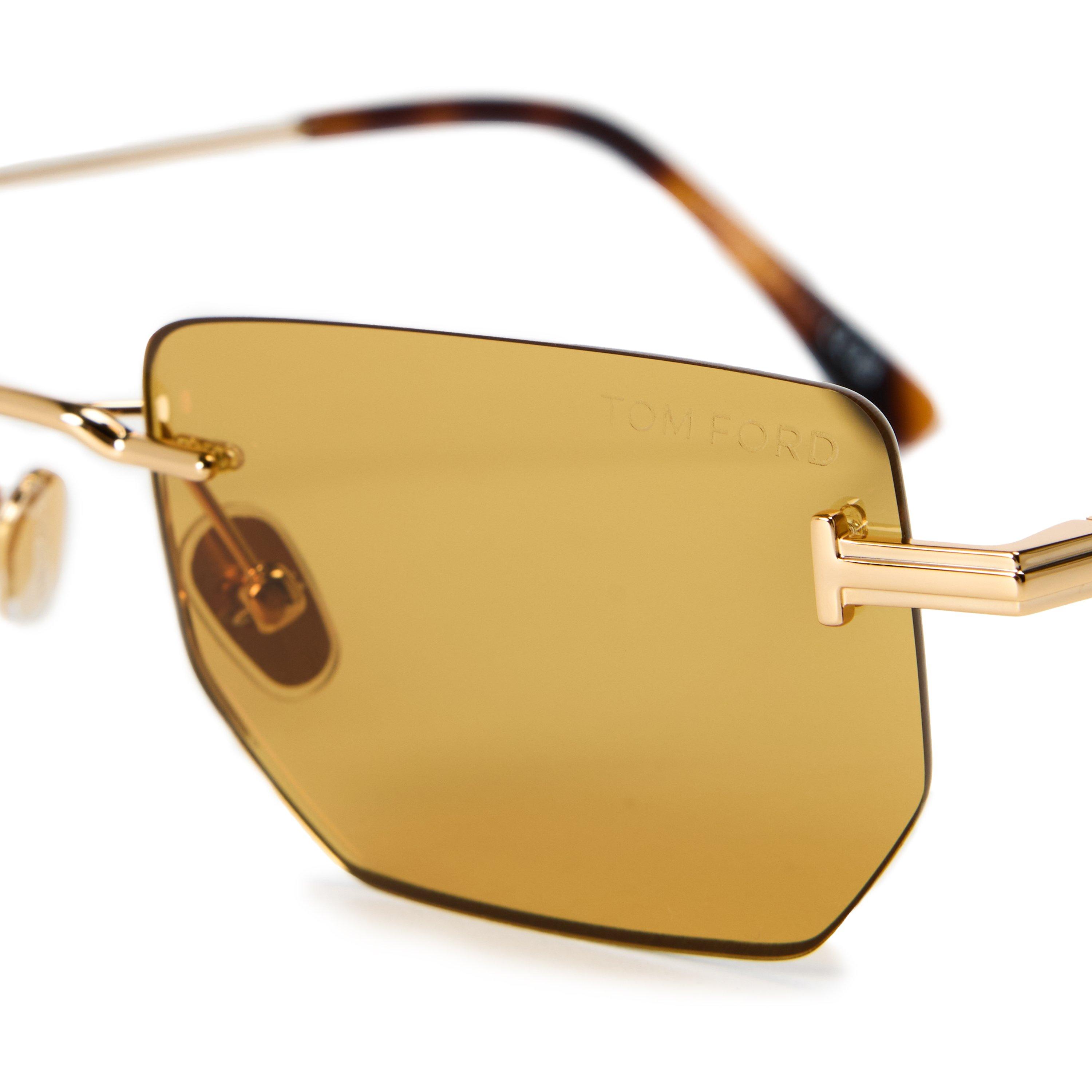 Deep Gold/Brown - Tom Ford - Mens Ethan TF1355 Sunglasses - 4