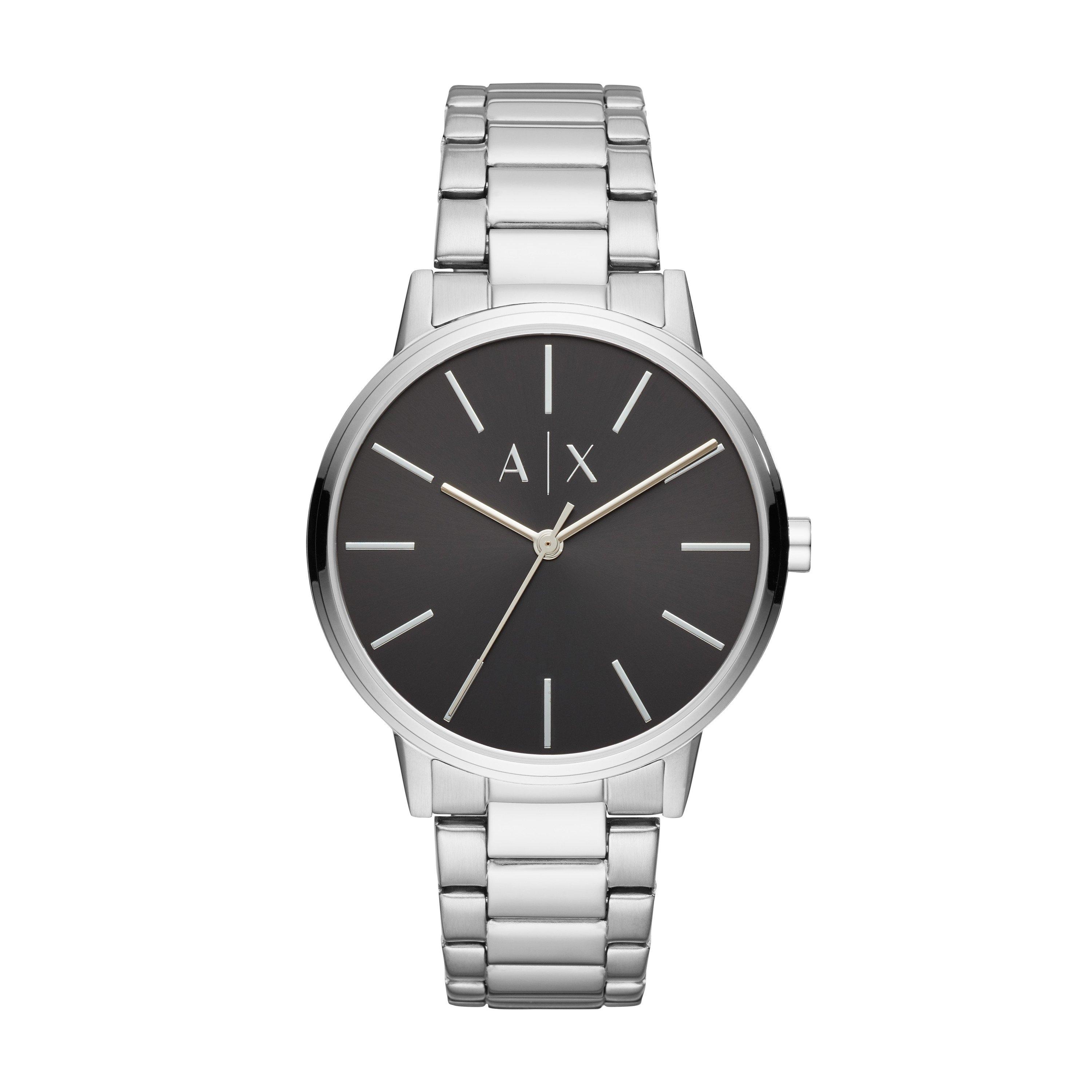 Silver/Black - Armani Exchange - Armani Caydl Watch - 1