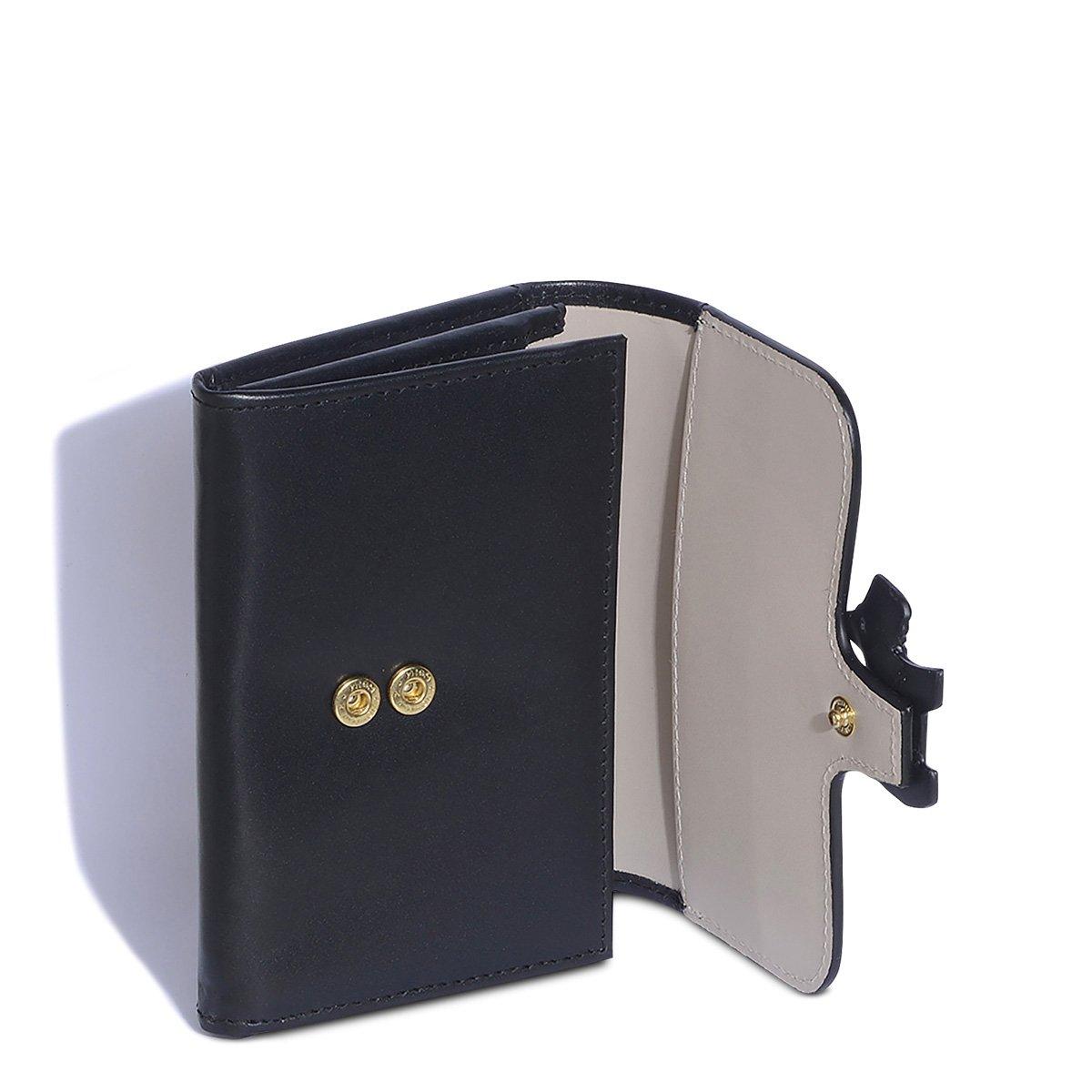 Black - Radley - Crest M Flap Over Purse - 5