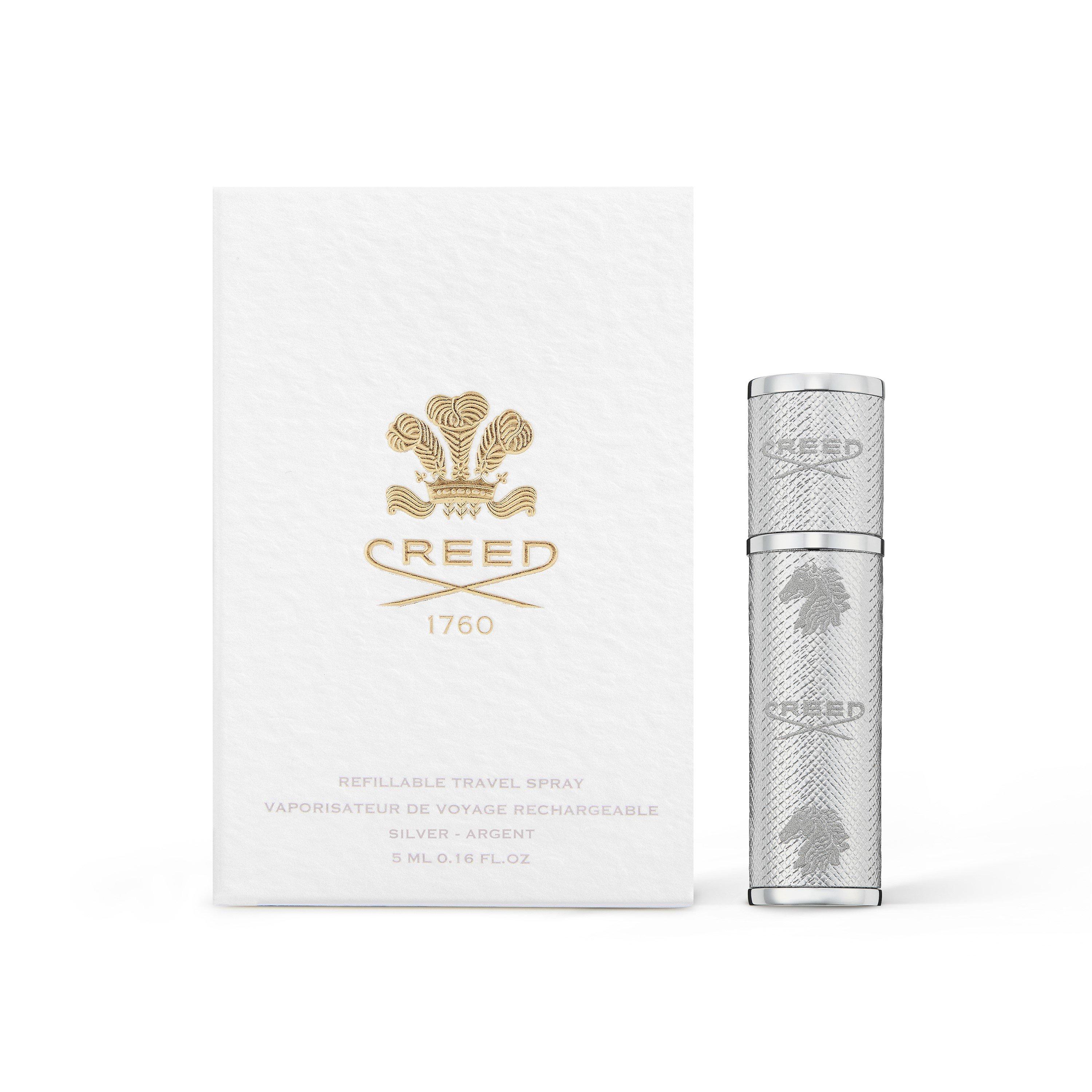 Silver - Creed - Re-fillable 5ml Atomiser - Silver - 5