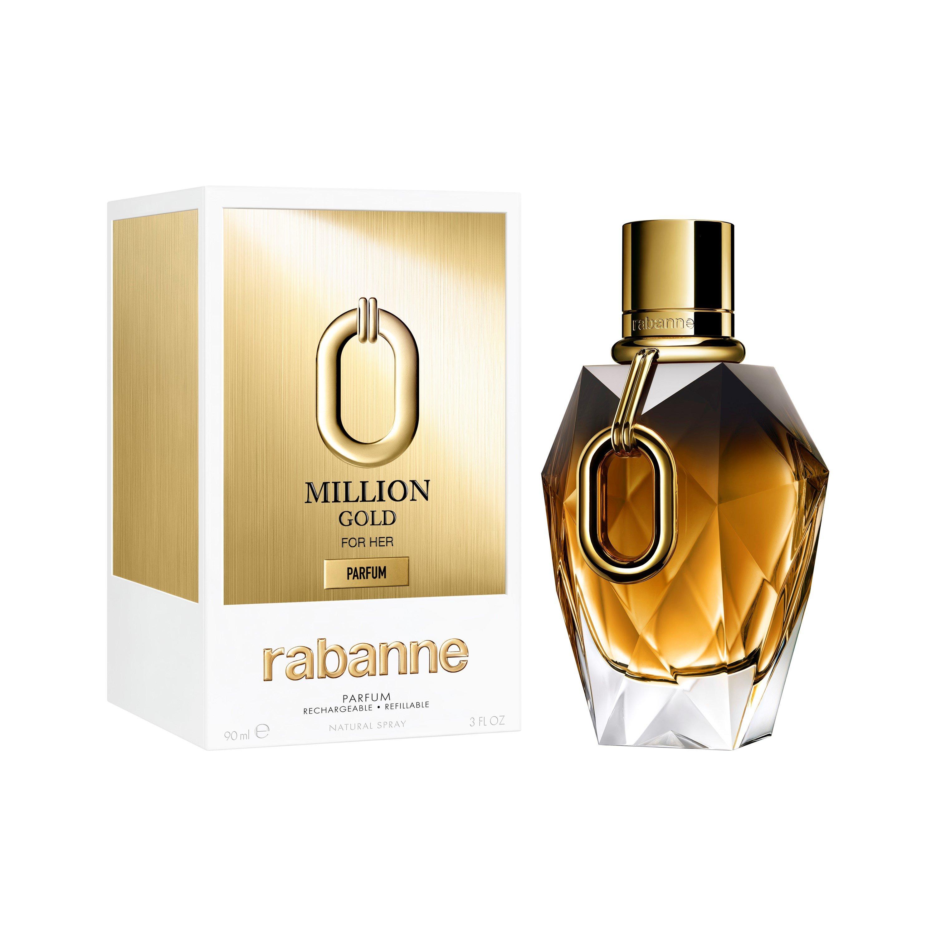 Clear - Rabanne - Million Gold For Her Parfum Refill 90 ml - 2