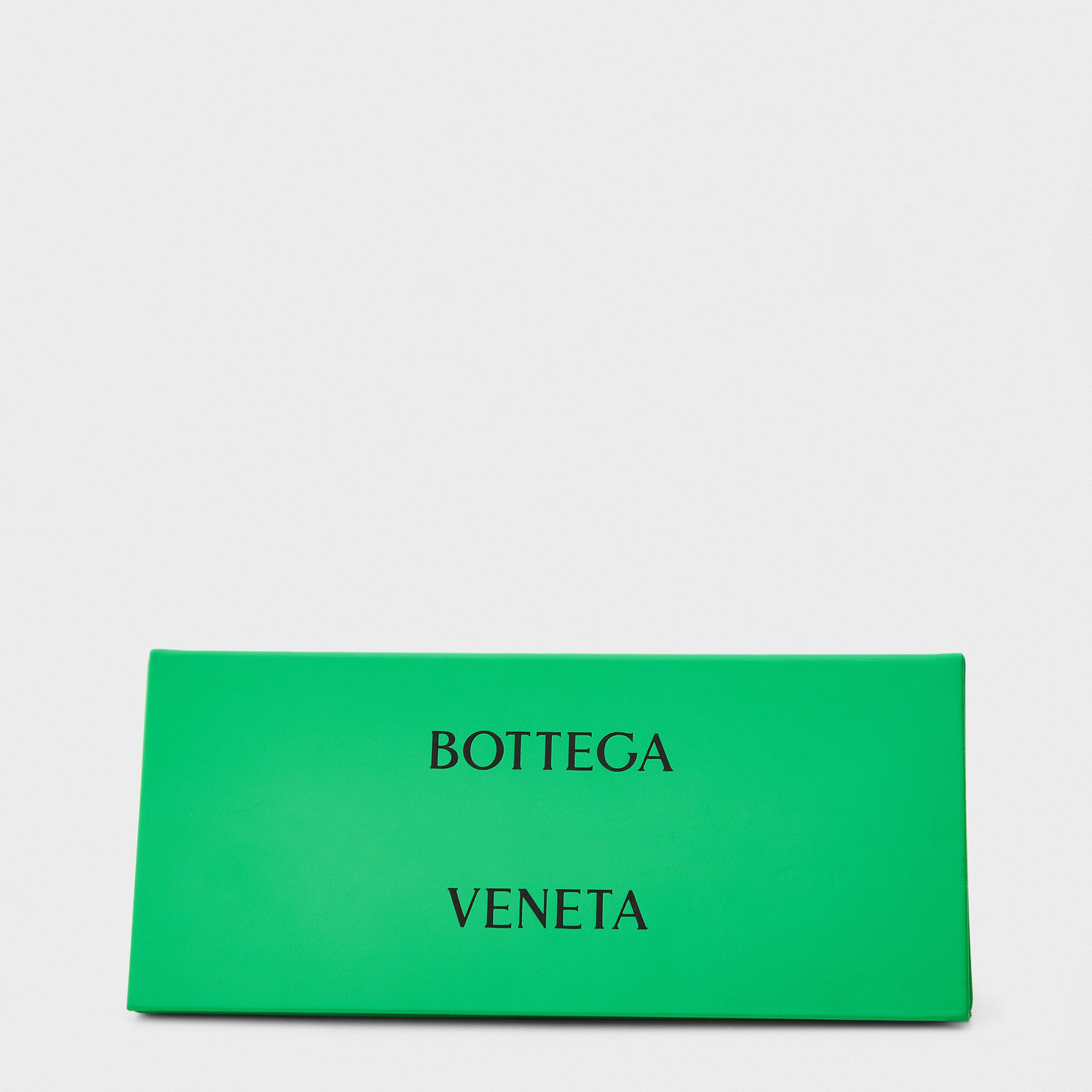 Black/Grey - Bottega Veneta - Square Frame Sunglasses - 5