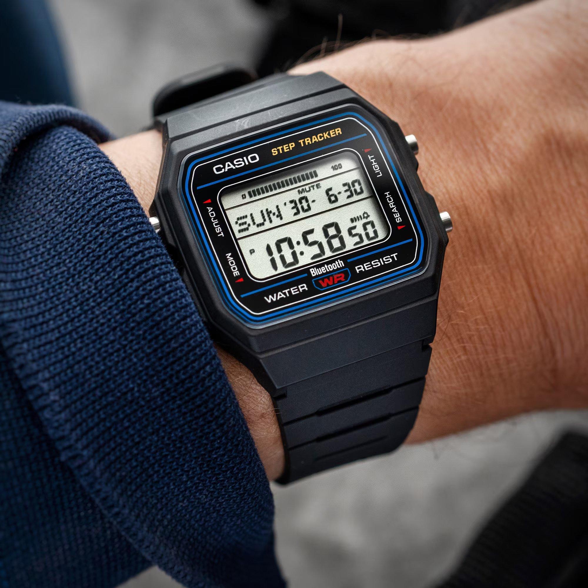 Black - Casio - F-B100W Watch - 3