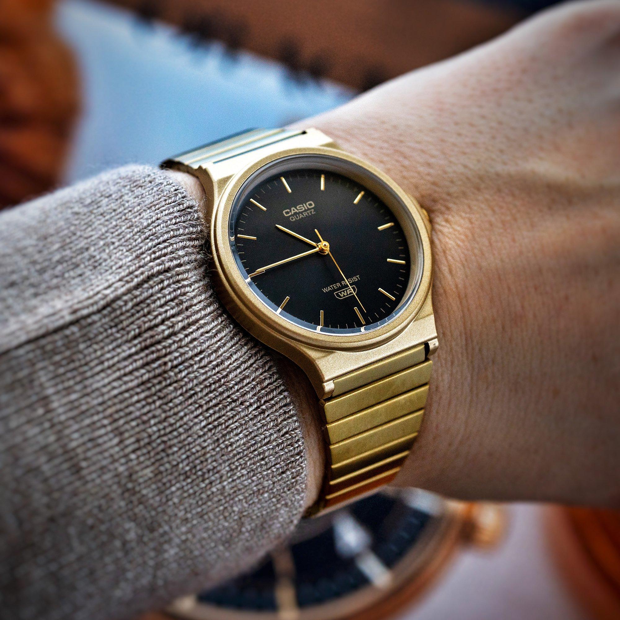 Gold - Casio - MQ-24DA Watch - 4