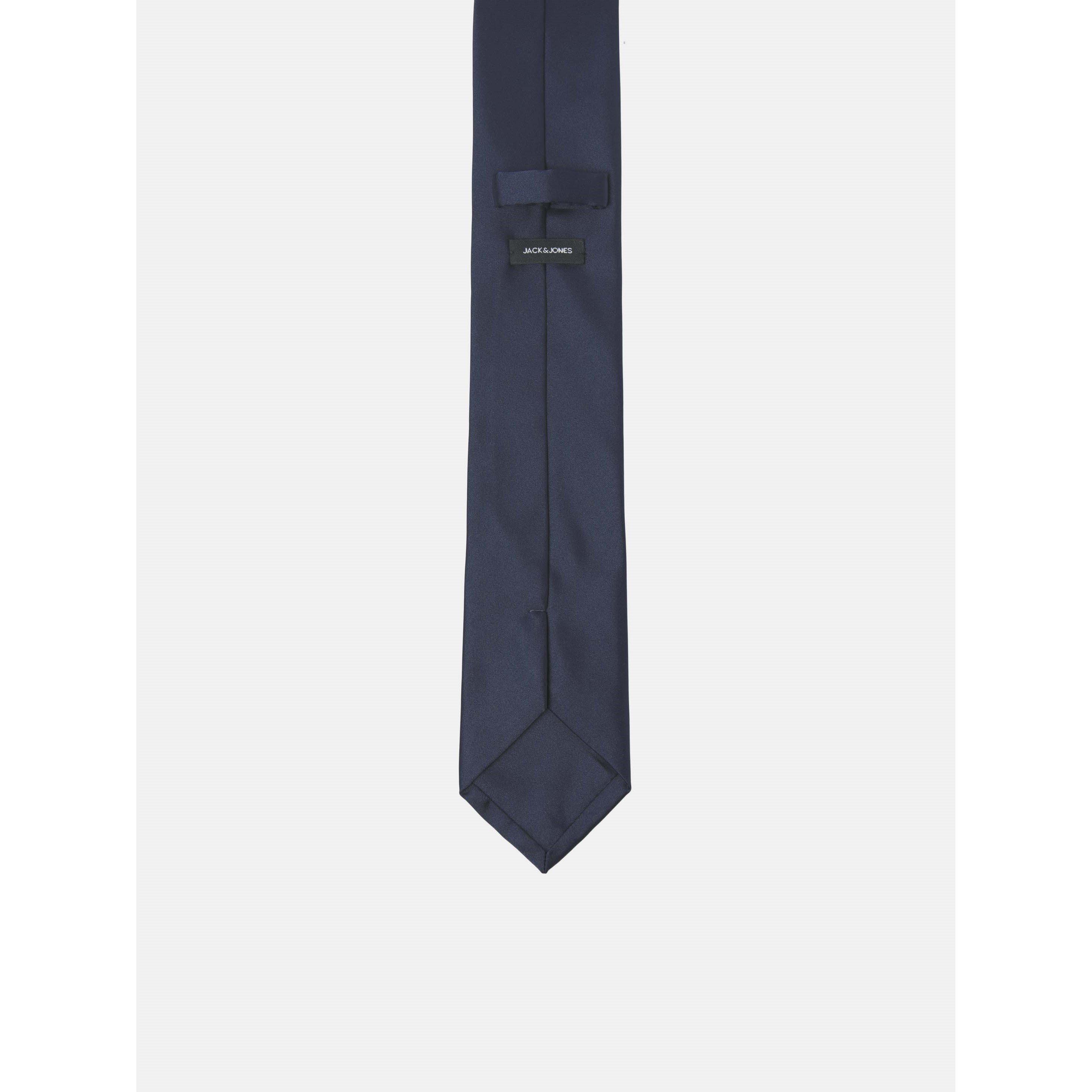 Marineblå blazer - Jack and Jones - Men's Solid Tie - 2