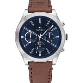 Tommy Hilfiger Gents Leather Strap Watch