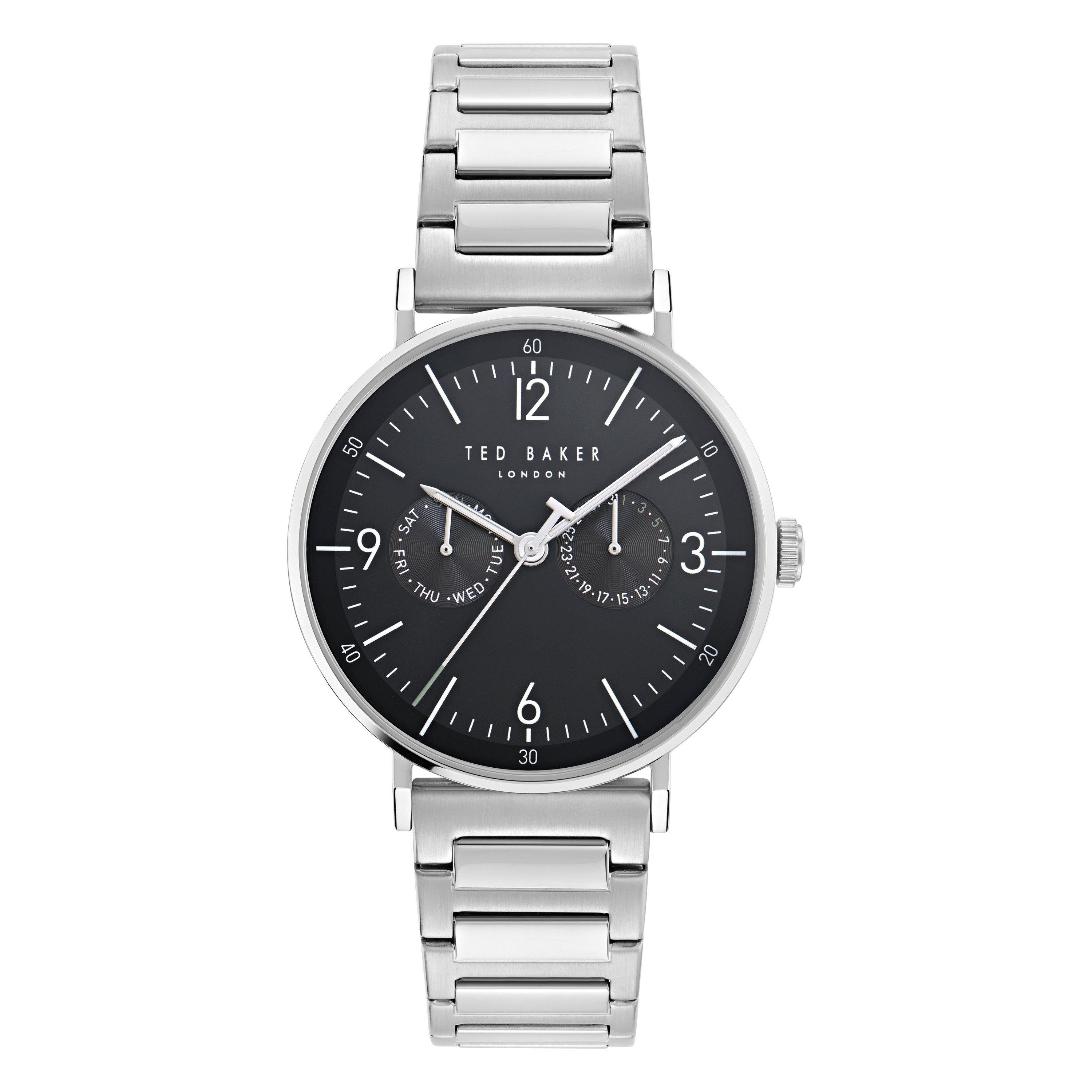 Silver - Ted Baker - Men's Phylipa Quartz Analogue Watch - 1