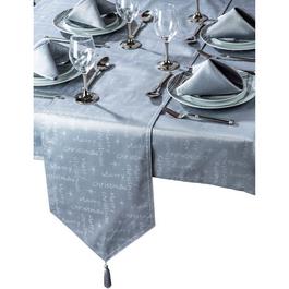 Other Merry Xmas 10 Piece Christmas Table Set in Silver