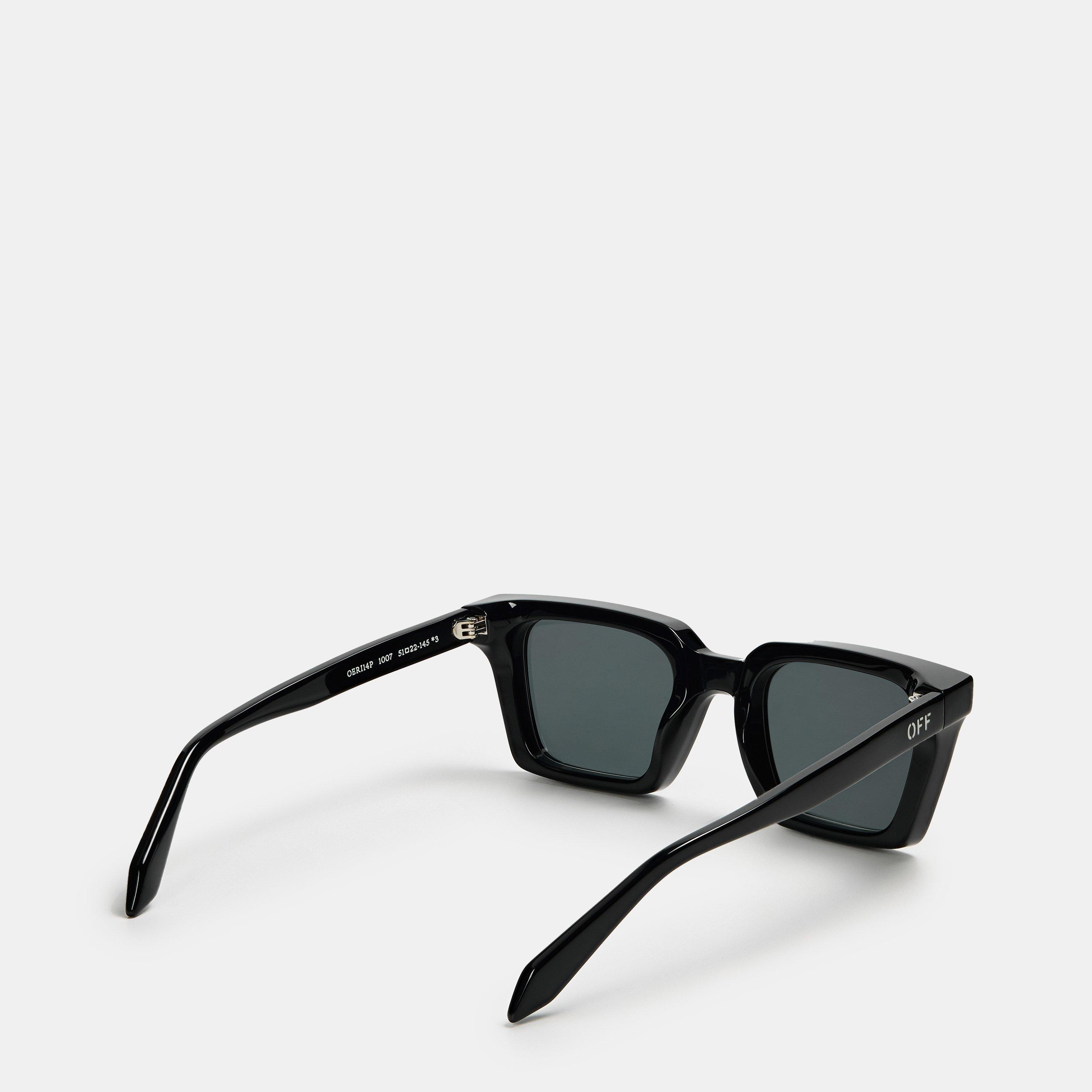 Black/Grey - Off White - Off Reno Sunglasses Sn61 - 2