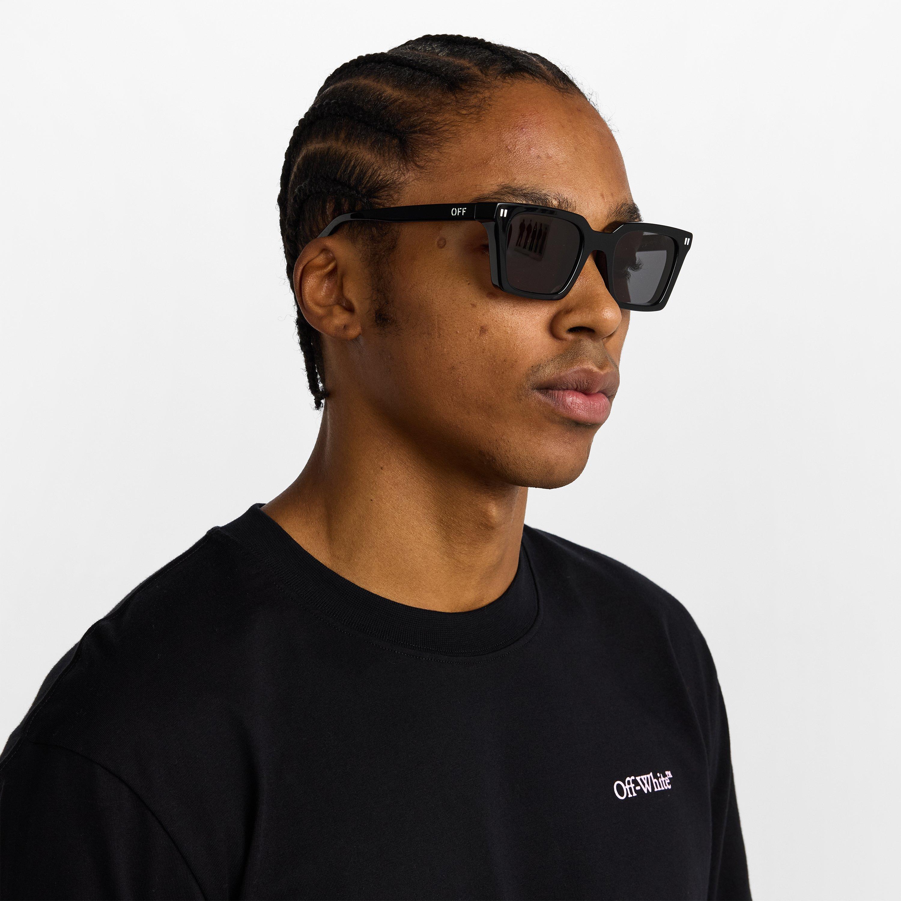 Black/Grey - Off White - Off Reno Sunglasses Sn61 - 3