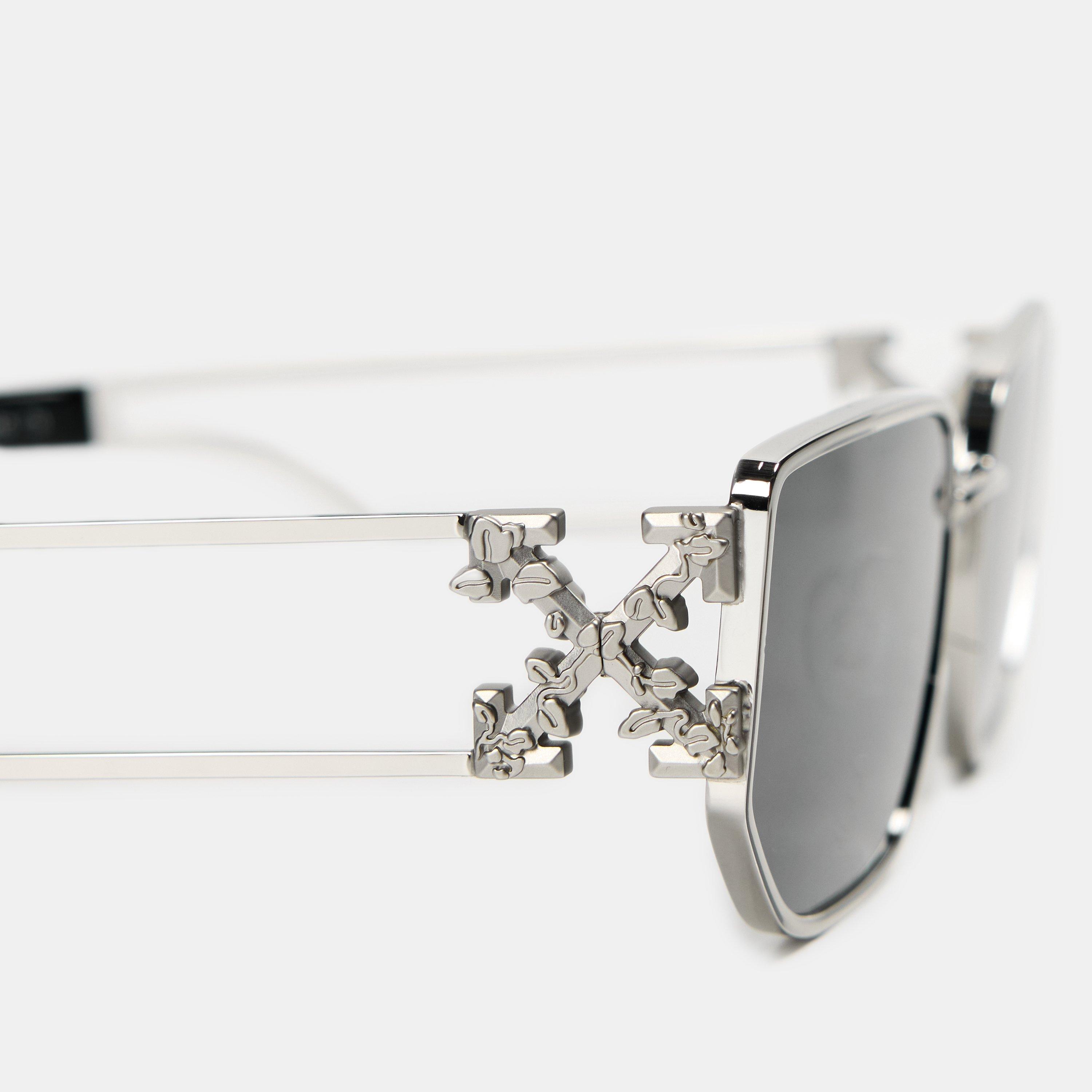 Silver/Grey - Off White - Off Allen Sunglasses Sn61 - 4