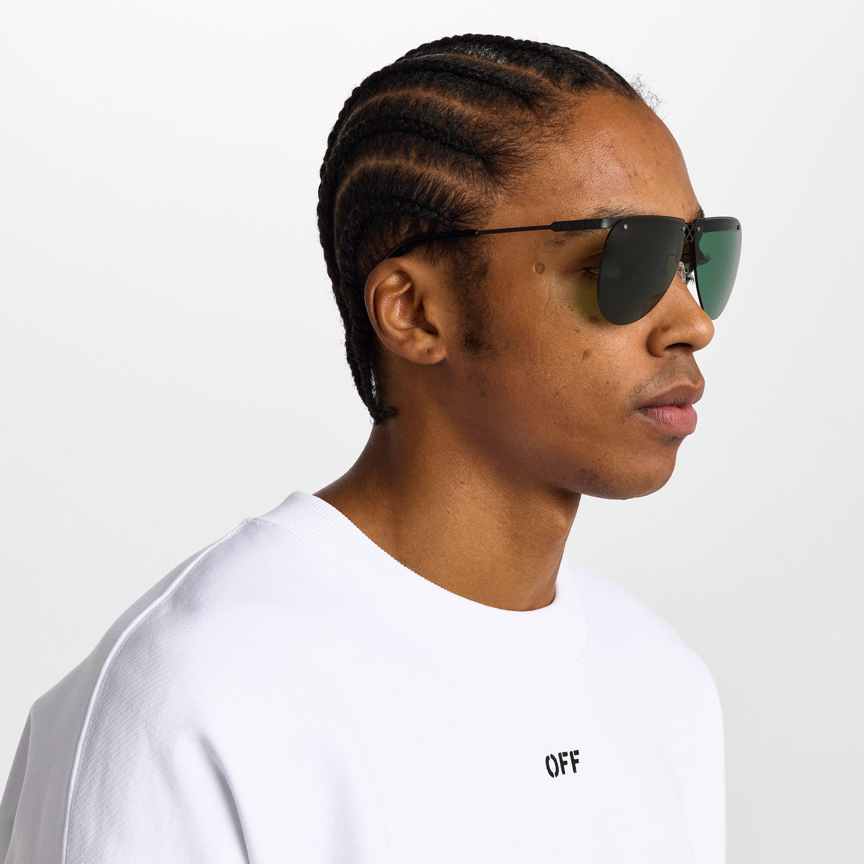 Black/Green - Off White - Off Paxson Sunglass Sn61 - 3