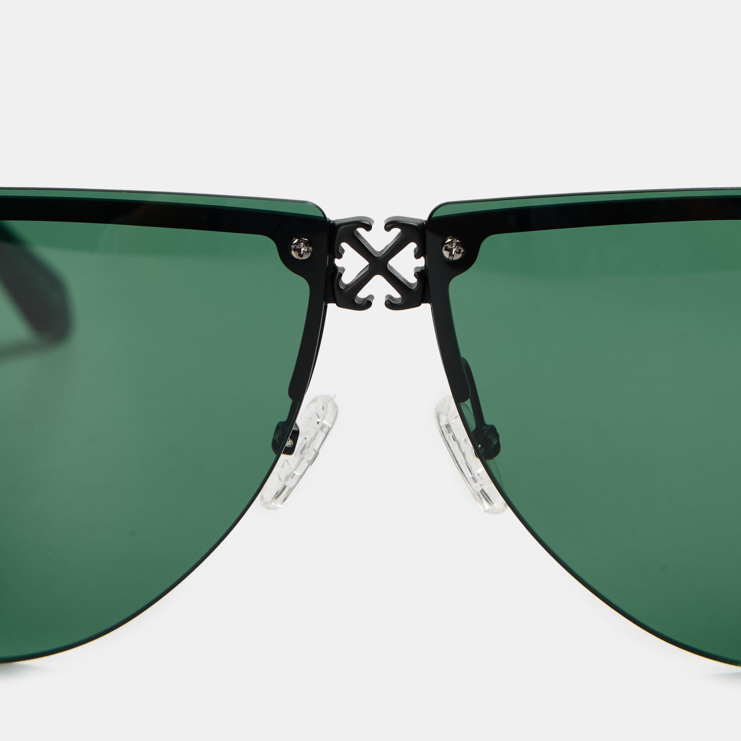 Black/Green - Off White - Off Paxson Sunglass Sn61 - 4