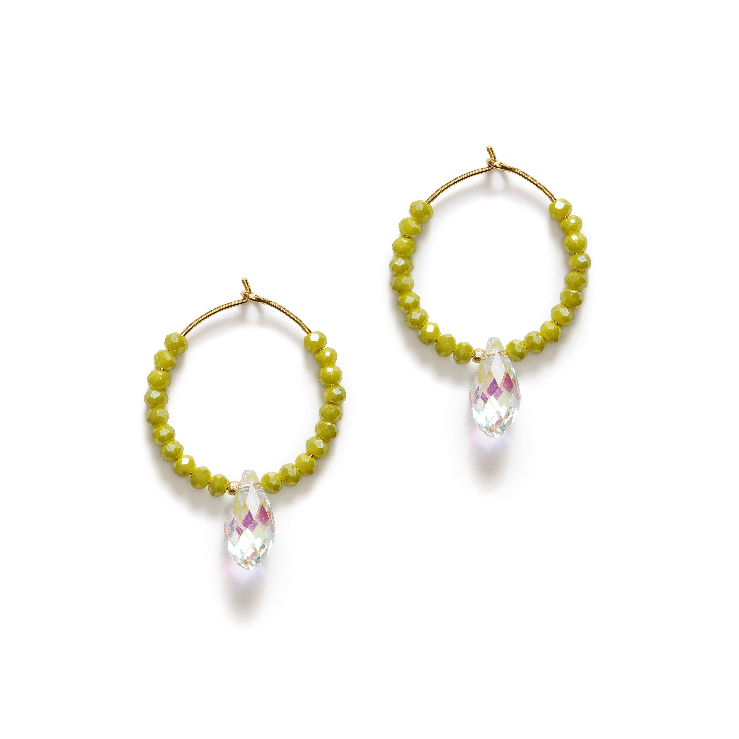 Pale Olive - Anni Lu - Anni Lu Cactus Hoop Ld61 - 1