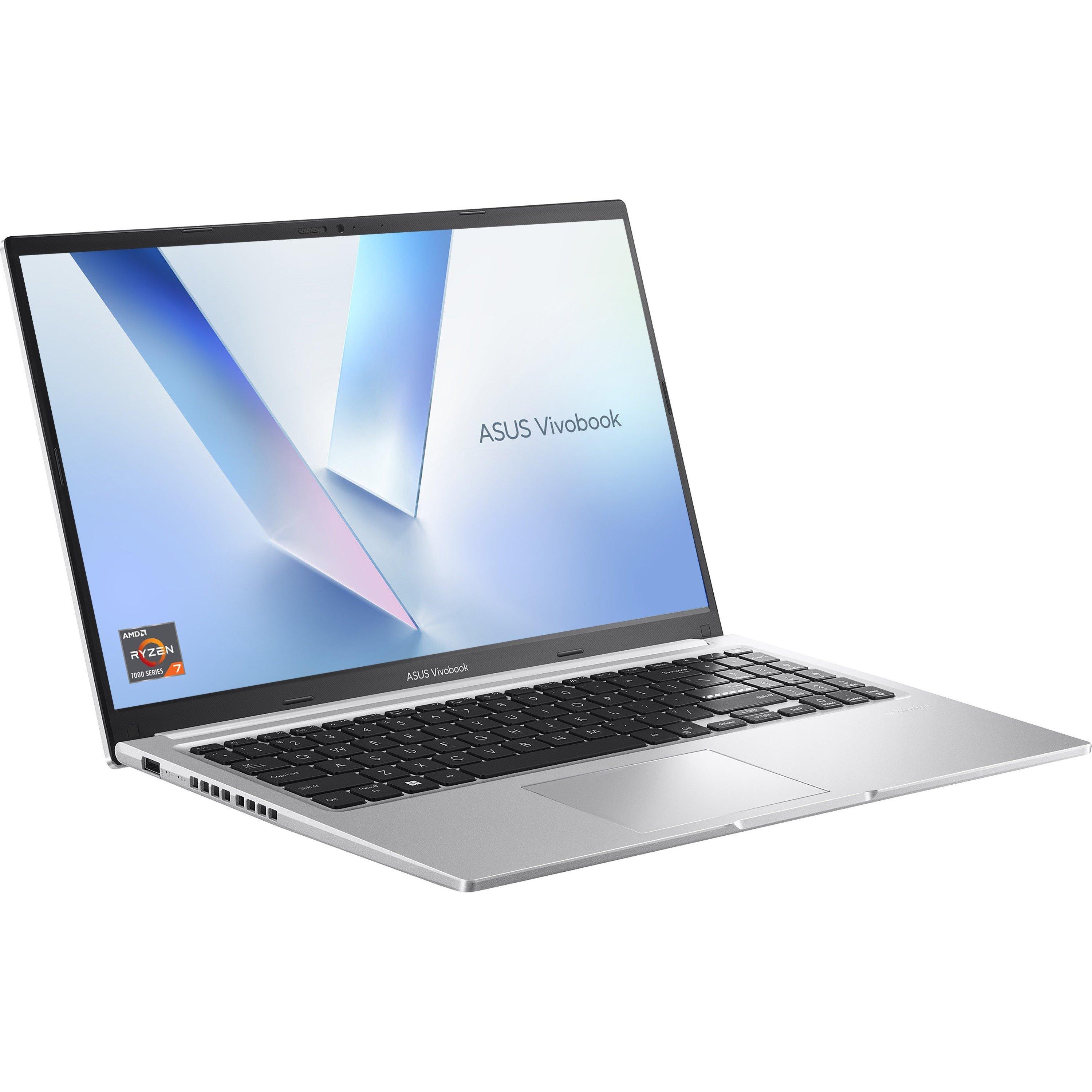 Cool Silver - ASUS - Vivobook 15 M1502YA 15.6 Laptop - AMD Ryzen 7 512 GB SSD Silver - 2
