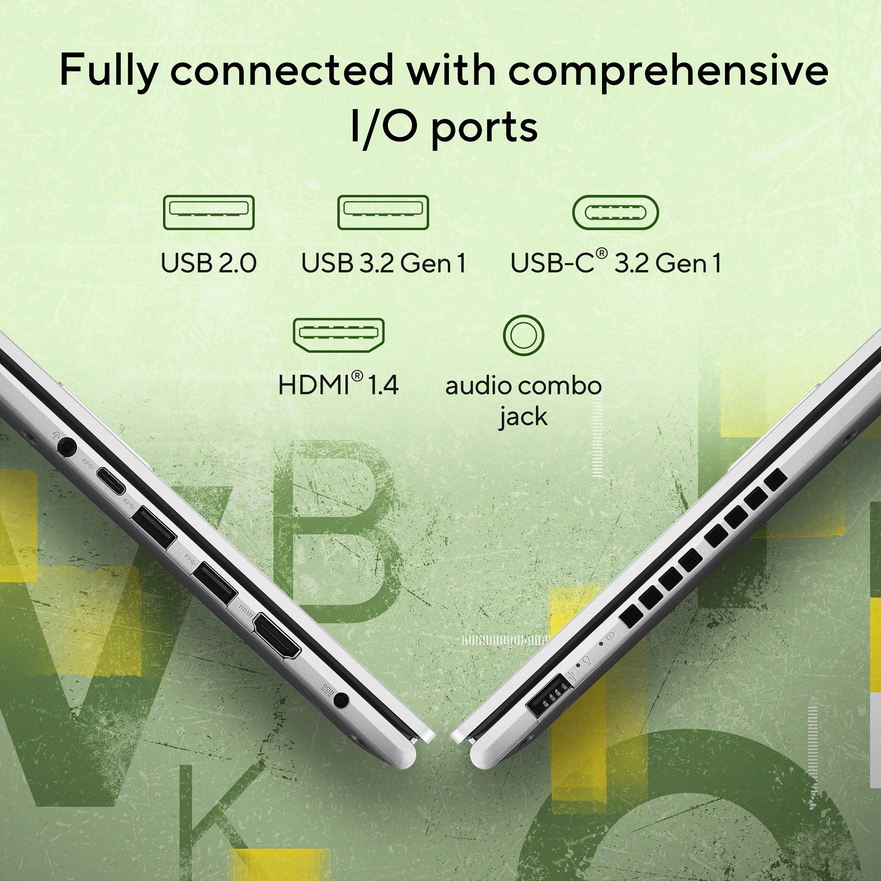 Cool Silver - ASUS - Vivobook 15 M1502YA 15.6 Laptop - AMD Ryzen 7 512 GB SSD Silver - 11