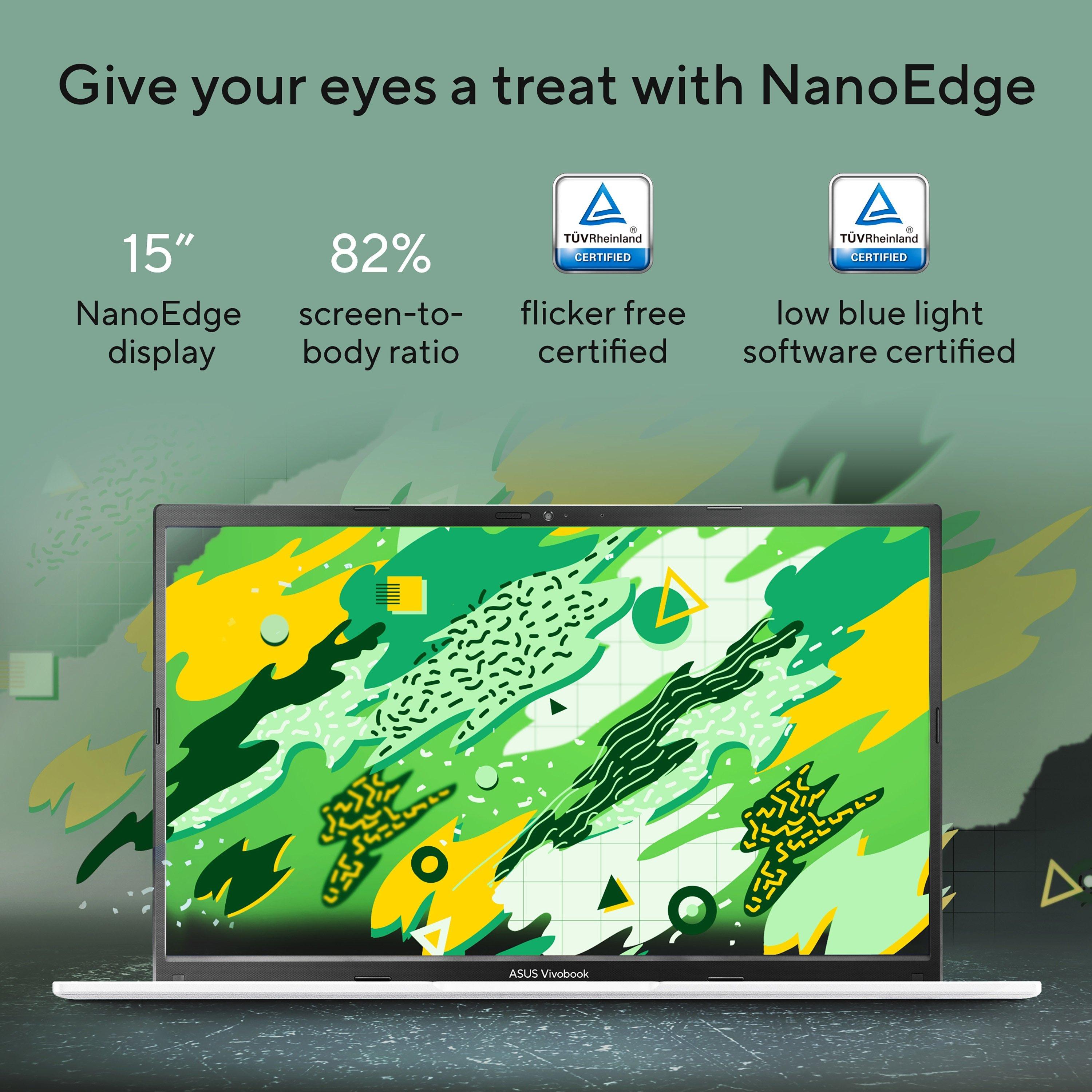 Cool Silver - ASUS - Vivobook 15 M1502YA 15.6 Laptop - AMD Ryzen 7 512 GB SSD Silver - 9