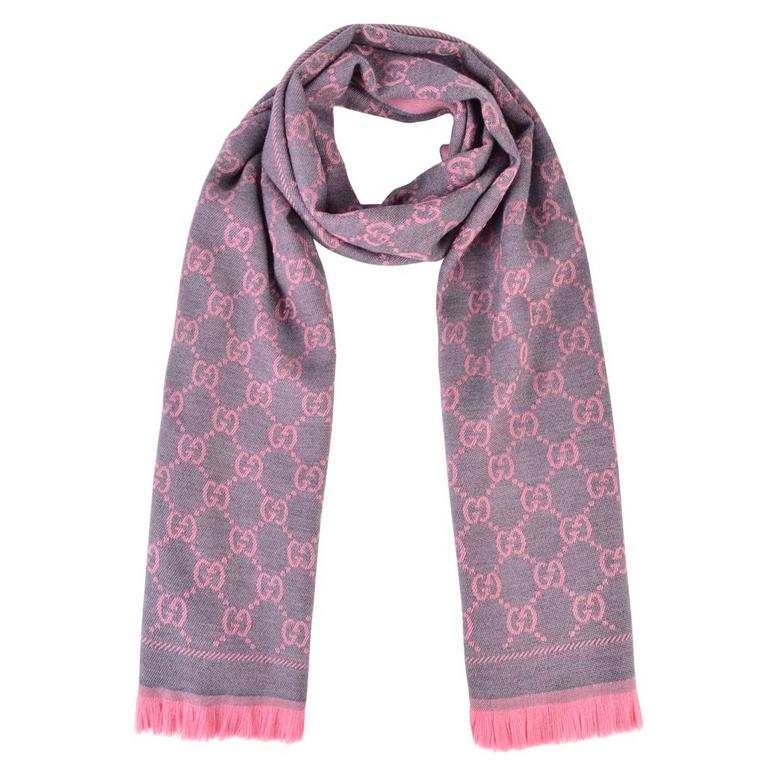 Gucci | Womens GG Logo Wool Scarf | Scarves | Cruise Fashion Gucci | Womens GG Logo Wool Scarf | Scarves | Cruise Fashion