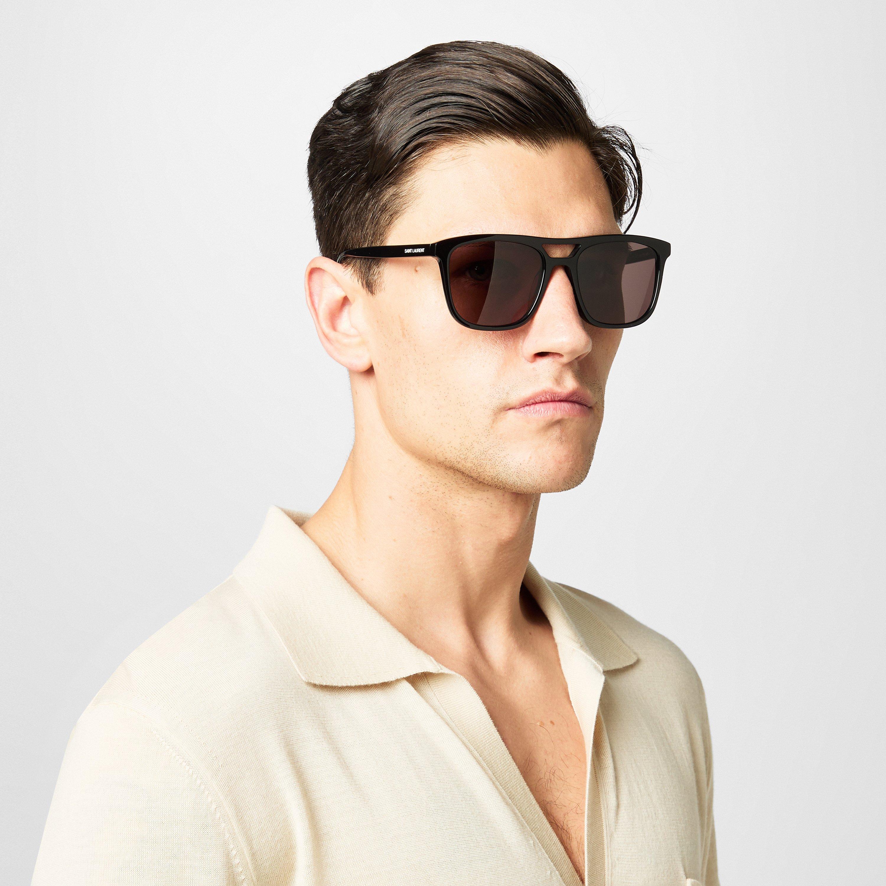 Black - Saint Laurent - 455 Sunglasses - 2