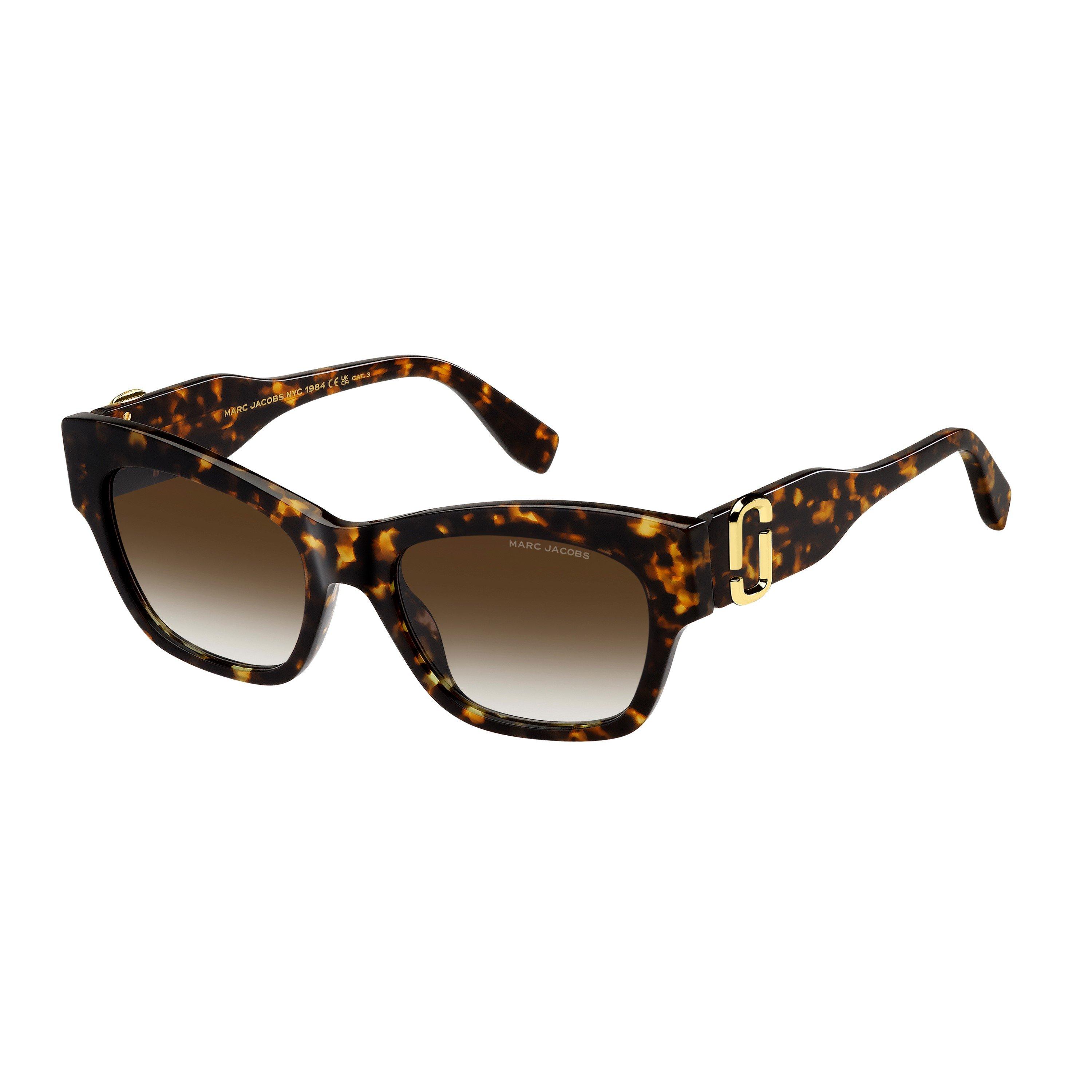 Marc Jacobs Women's Round Sunglasses - Havana - 54 cm