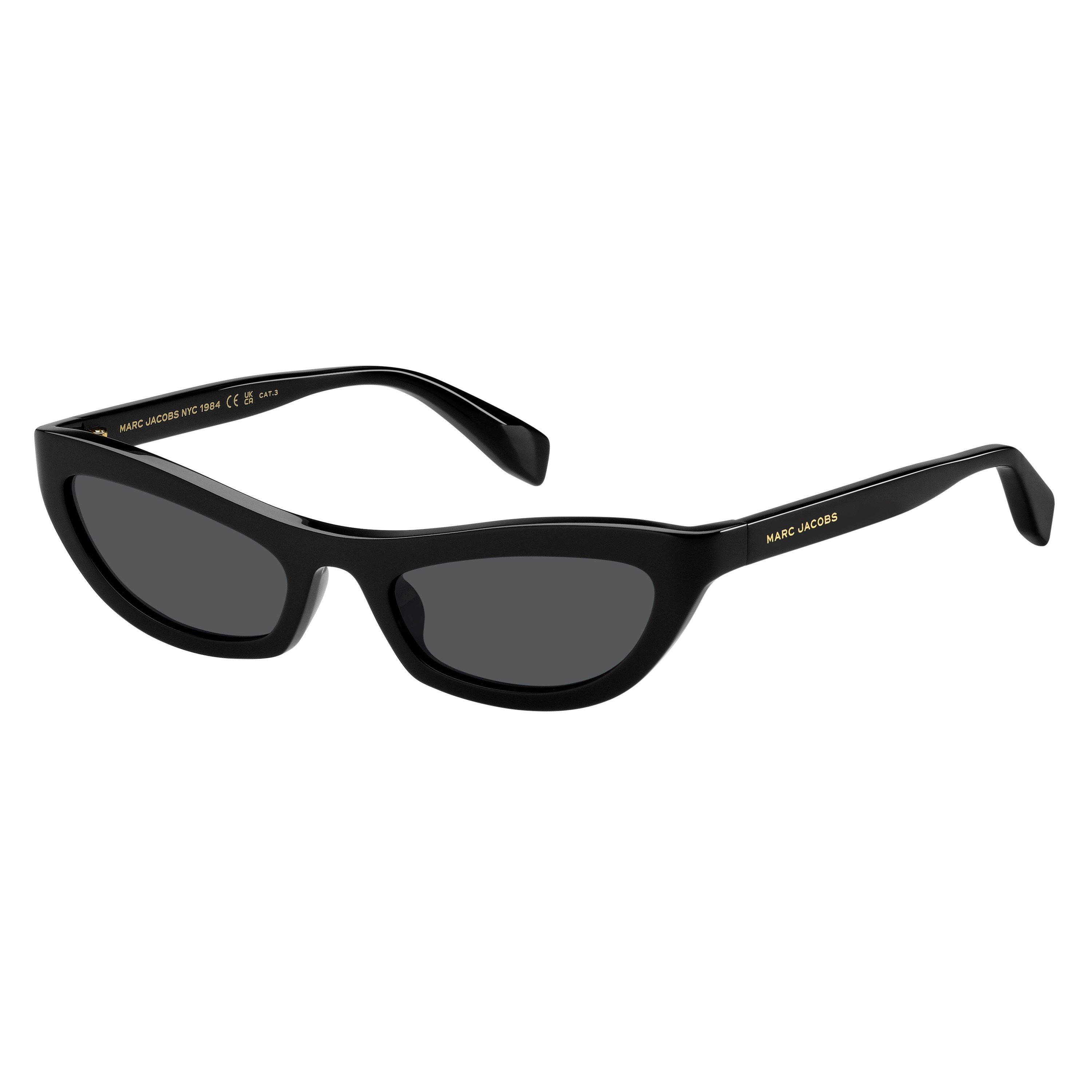 Marc Jacobs Women's Round Sunglasses - Black - 54 cm