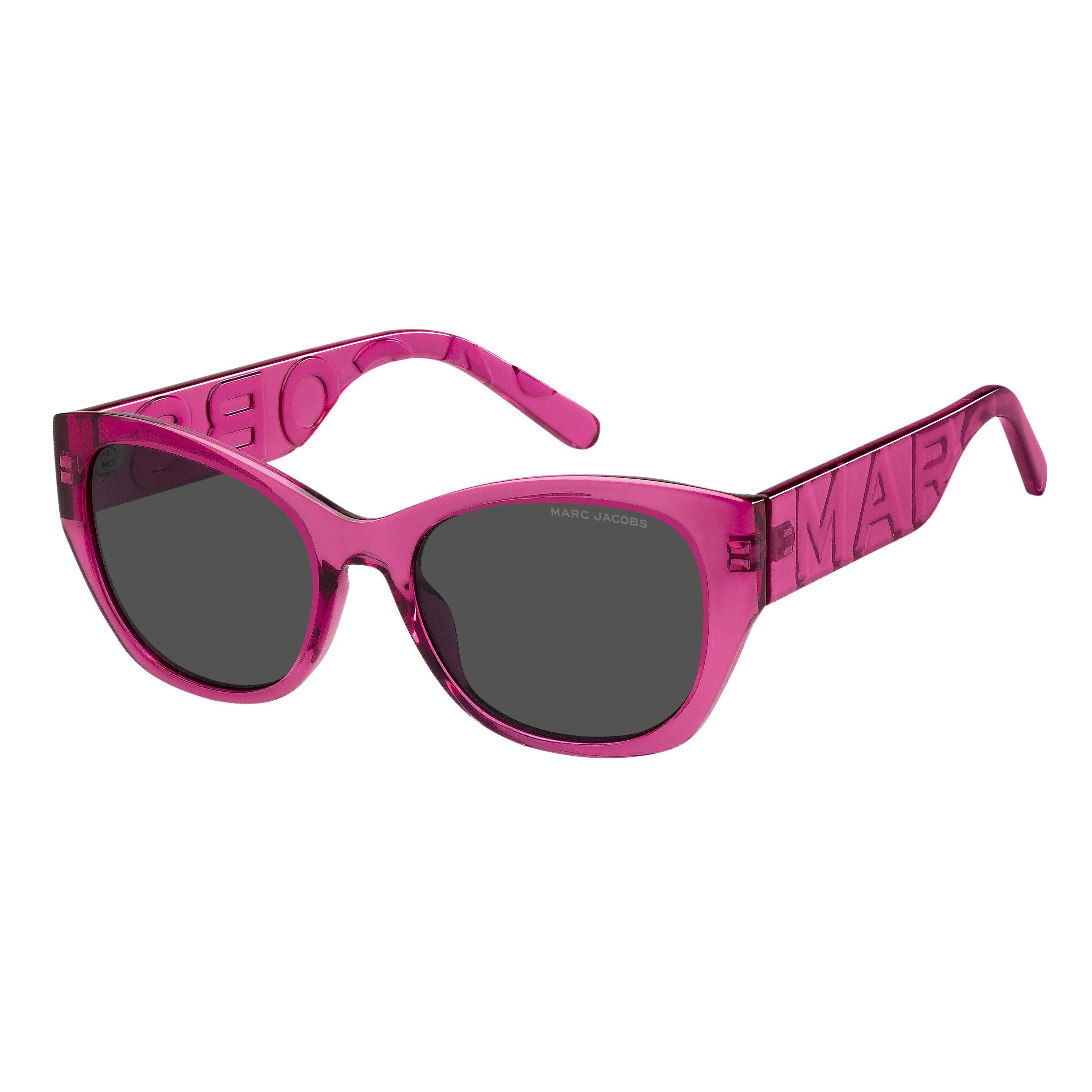 Marc Jacobs Women's Round Sunglasses - Fuchsia - 54 cm
