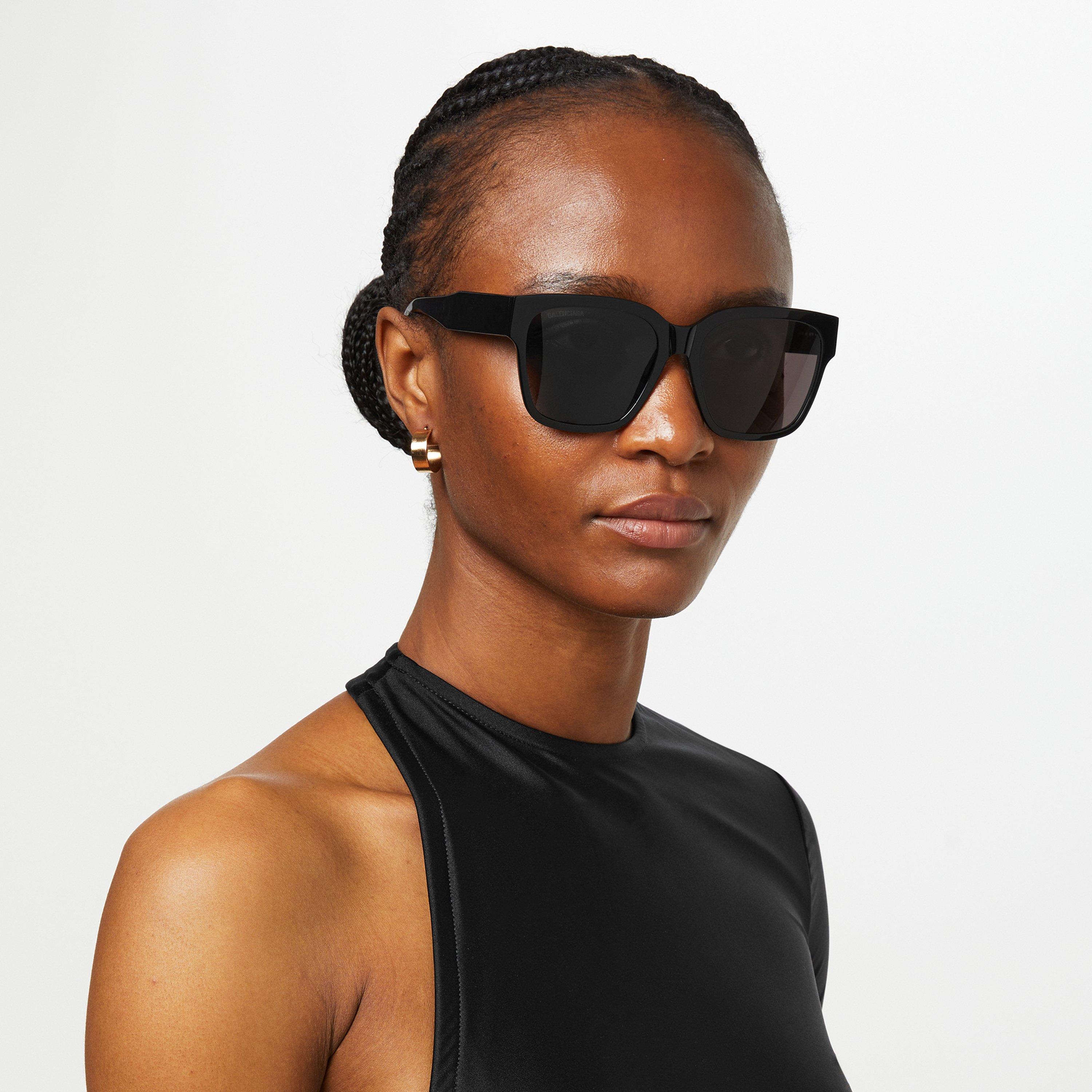 Black - Balenciaga - BALENCIAGA SUNGLASSES BB0056S - 2