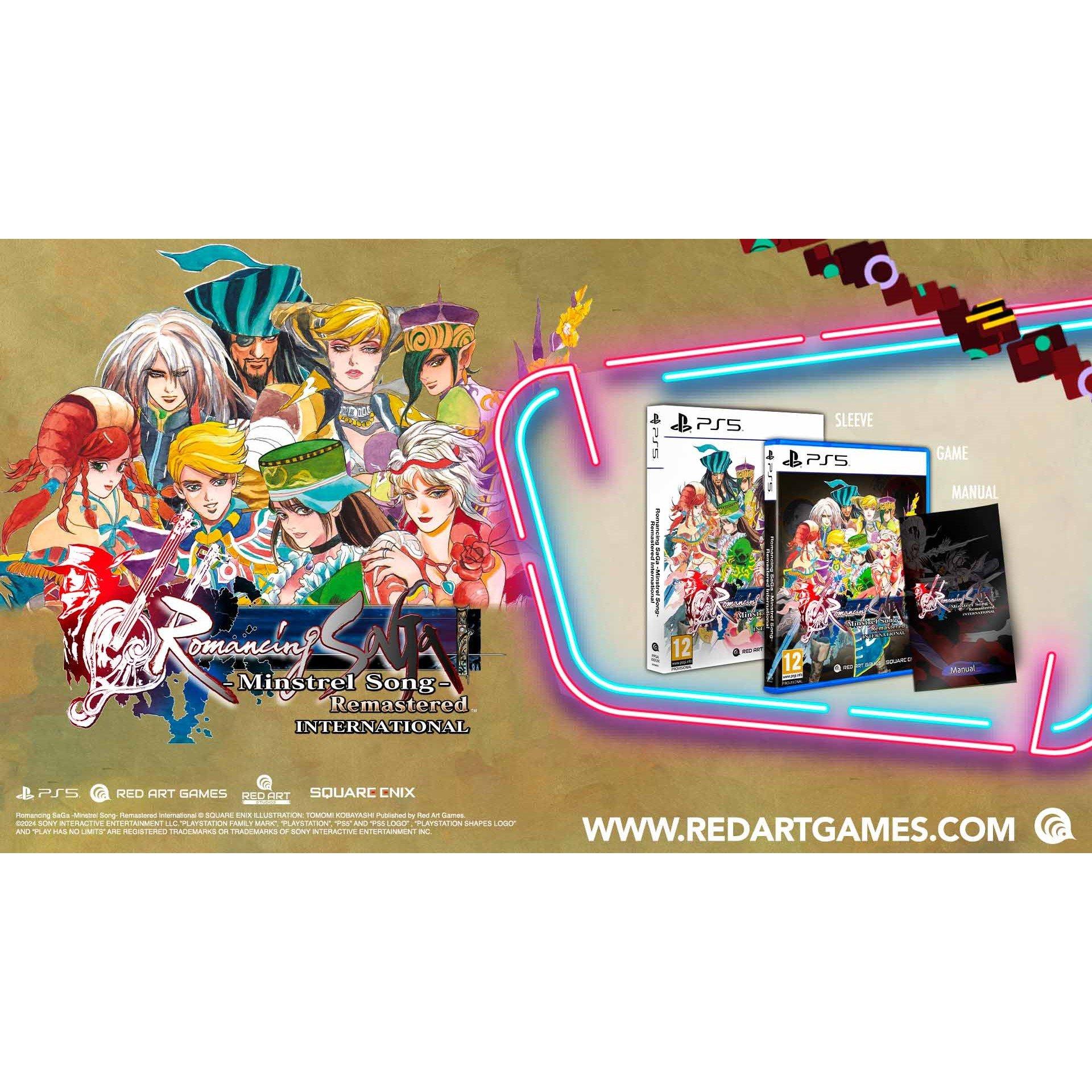 PS5 - Centresoft - Romancing SaGa - Minstrel Song - Remastered International - 2