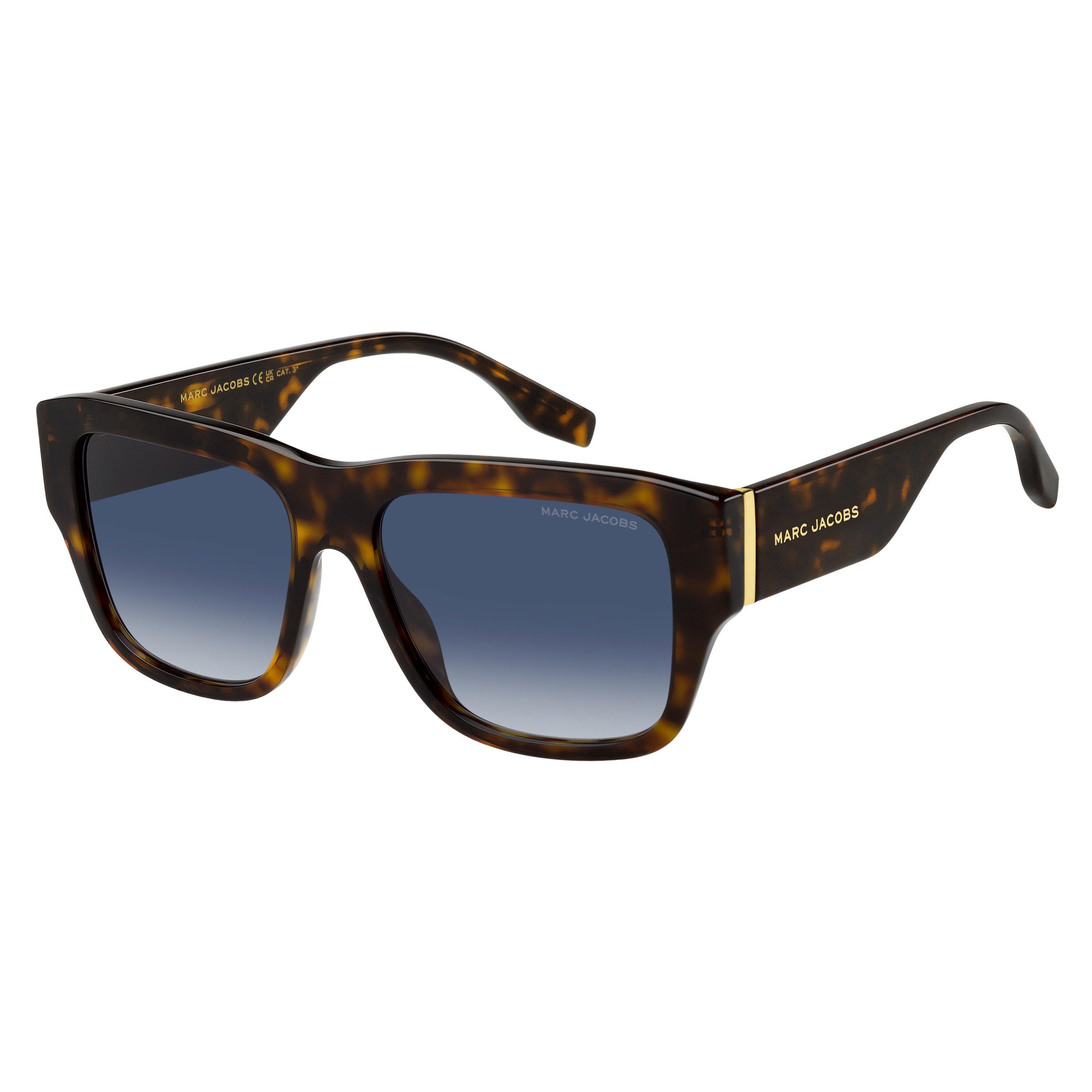 Marc Jacobs Men's Round Sunglasses - Havana - 55 cm