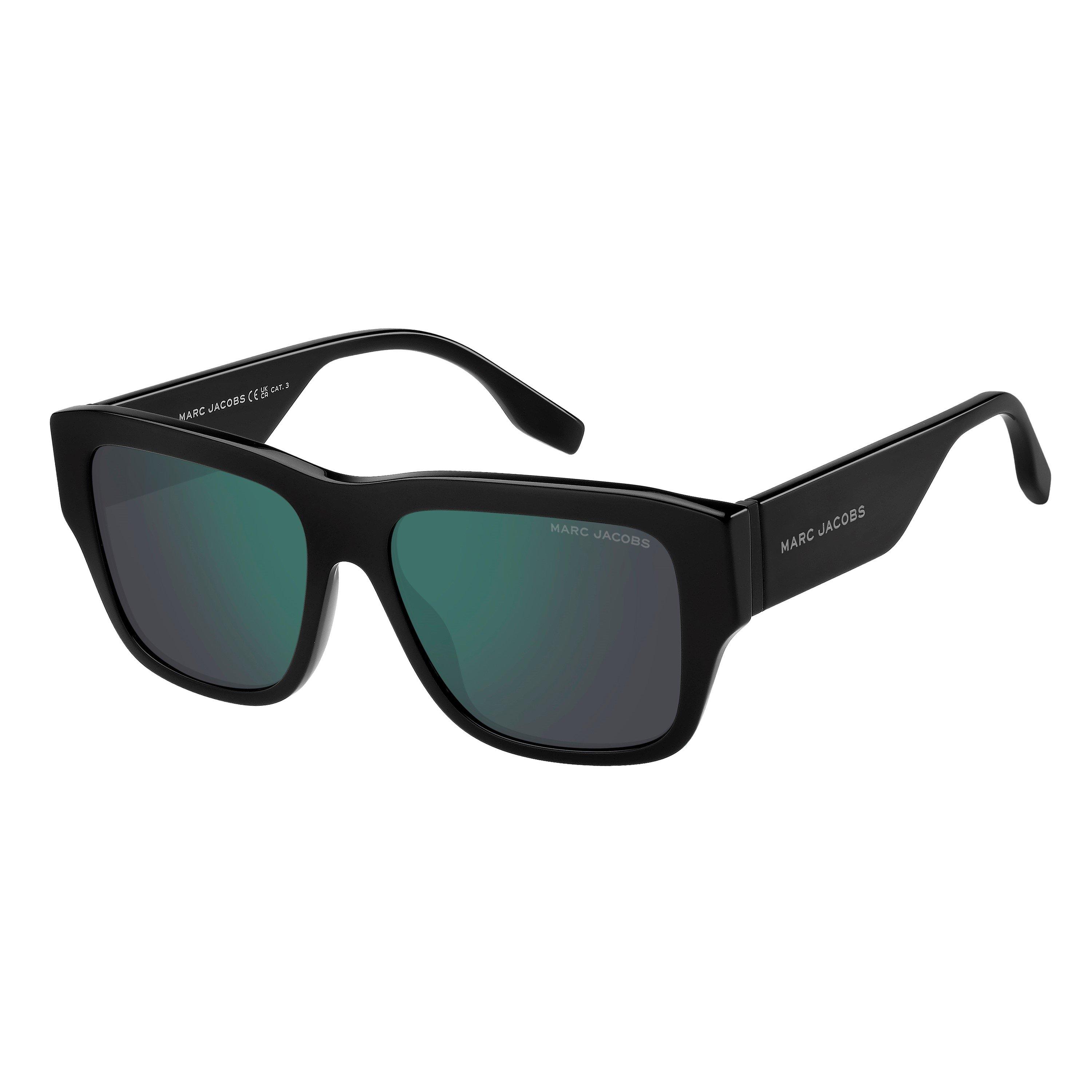 Marc Jacobs Men's Round Sunglasses - Black - 55 cm