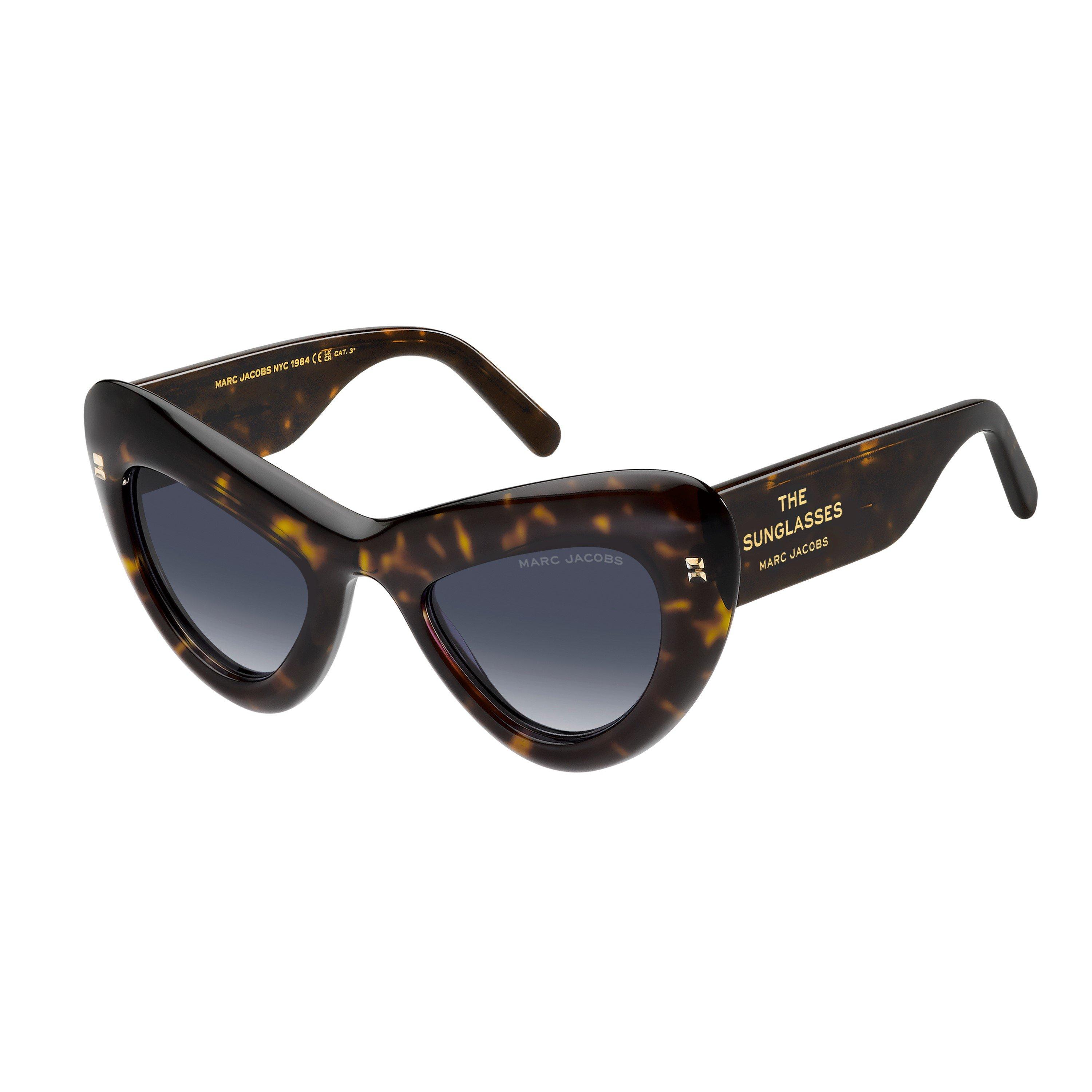 Crystal Havana - Marc Jacobs - Women's Cat Eye Sunglasses - 1