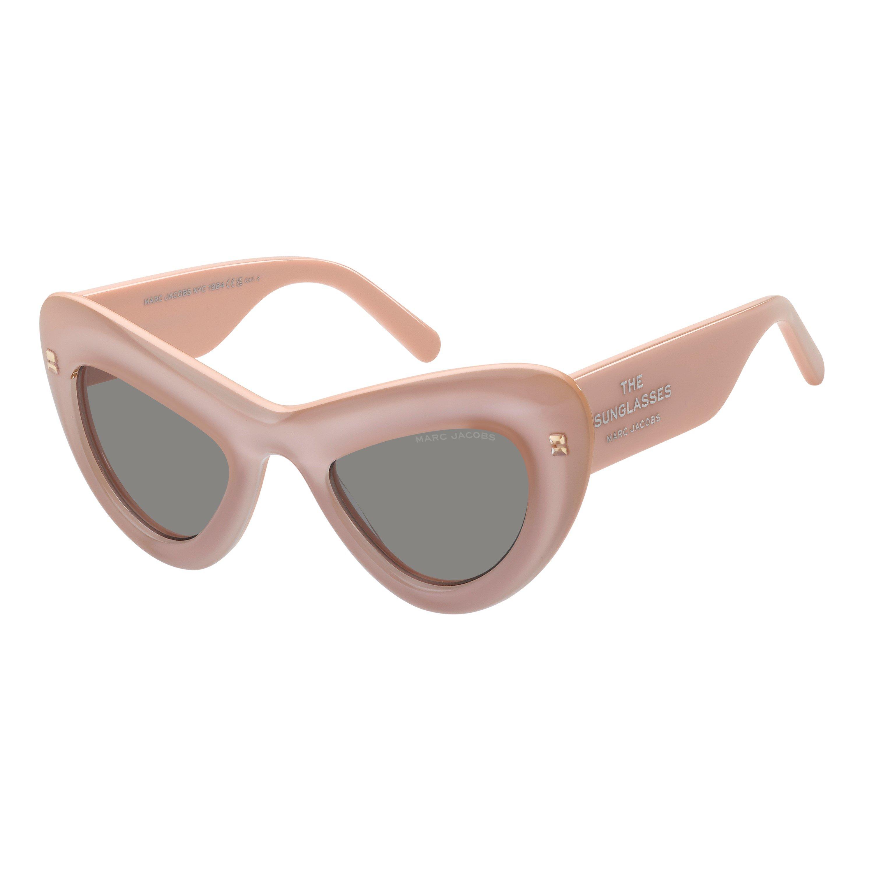 Marc Jacobs Women's Cat Eye Round Sunglasses - Crystal Pink - 48 cm