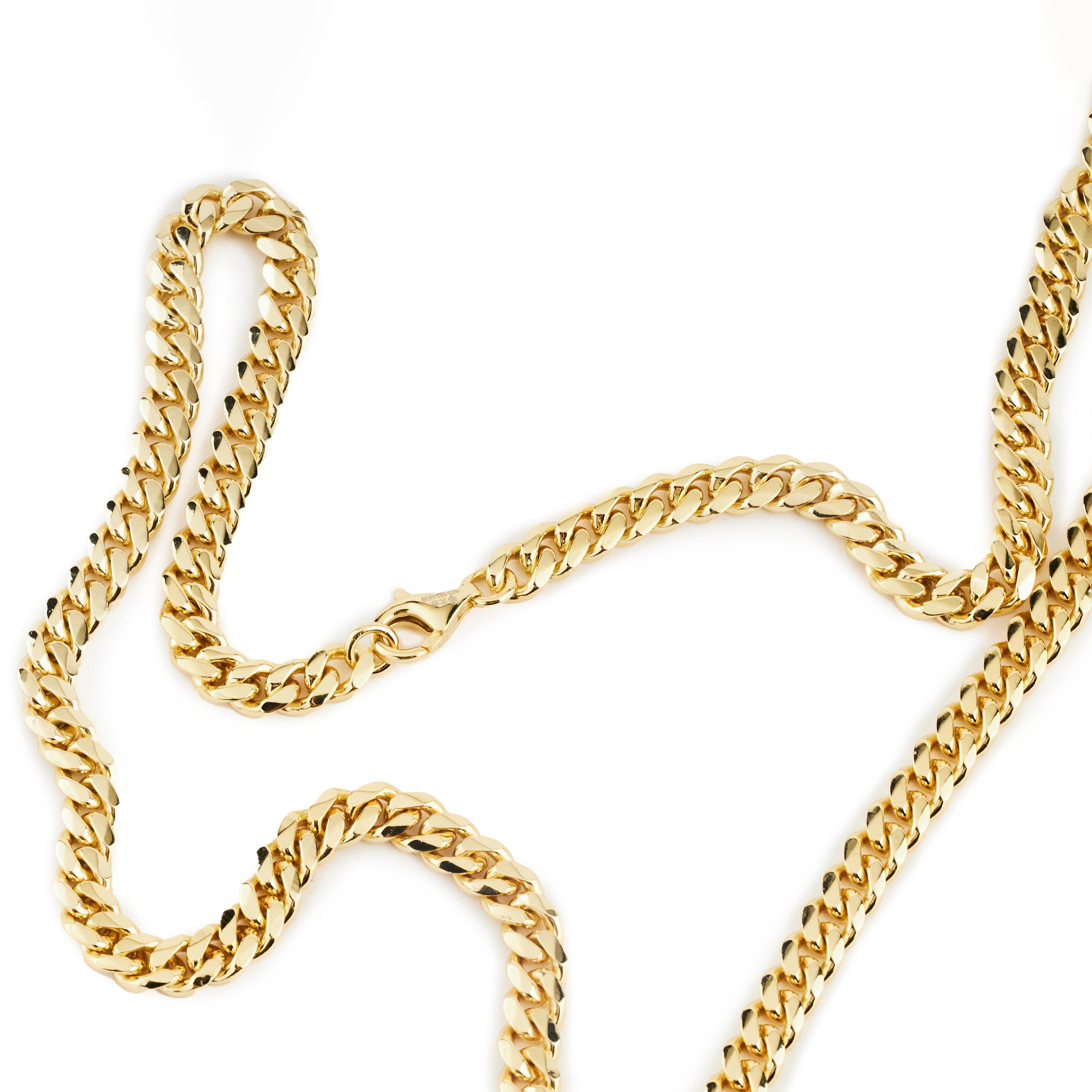 Gold - Serge DeNimes - Curb Chain Necklace - 4
