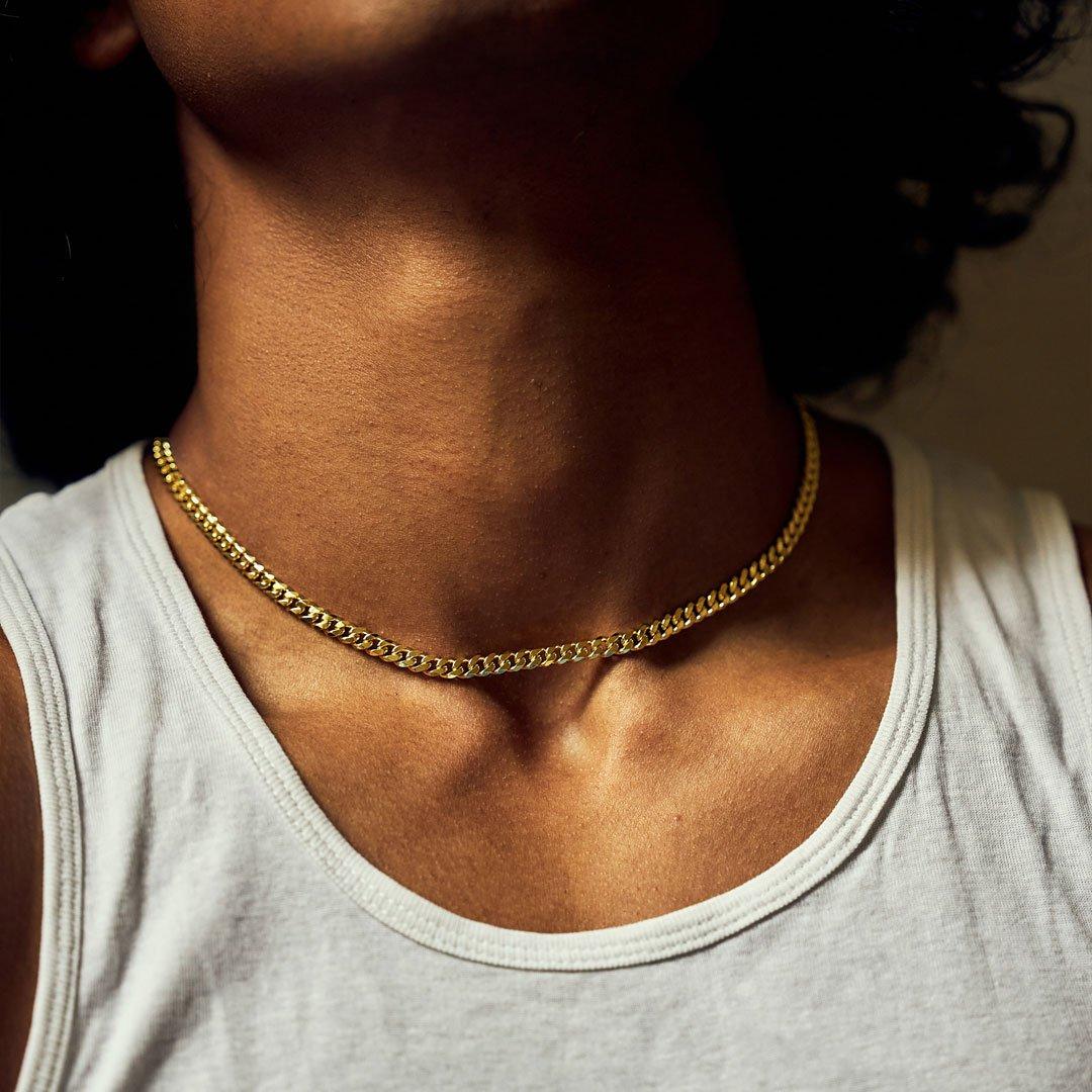 Gold - Serge DeNimes - Curb Chain Necklace - 5