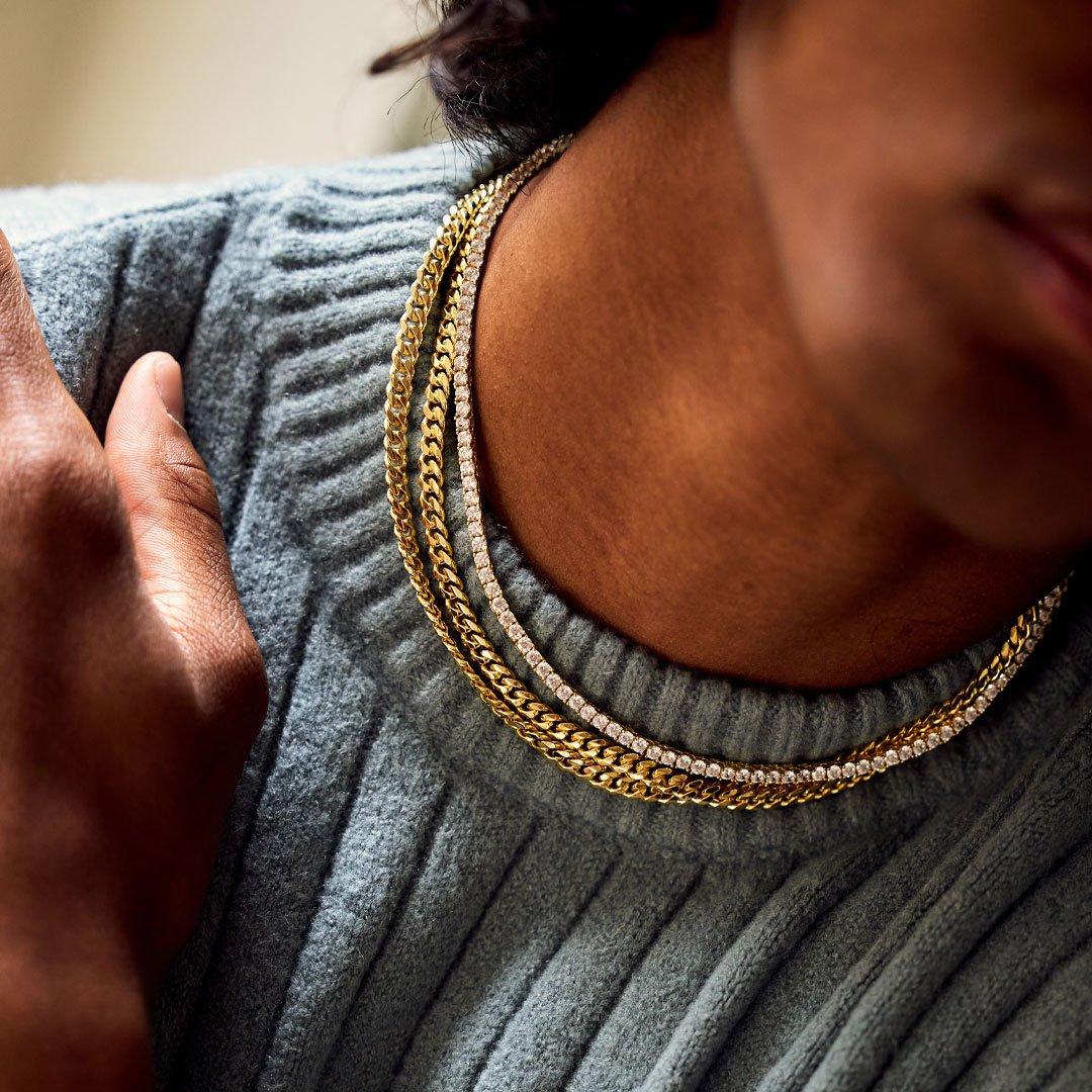 Gold - Serge DeNimes - Curb Chain Necklace - 6