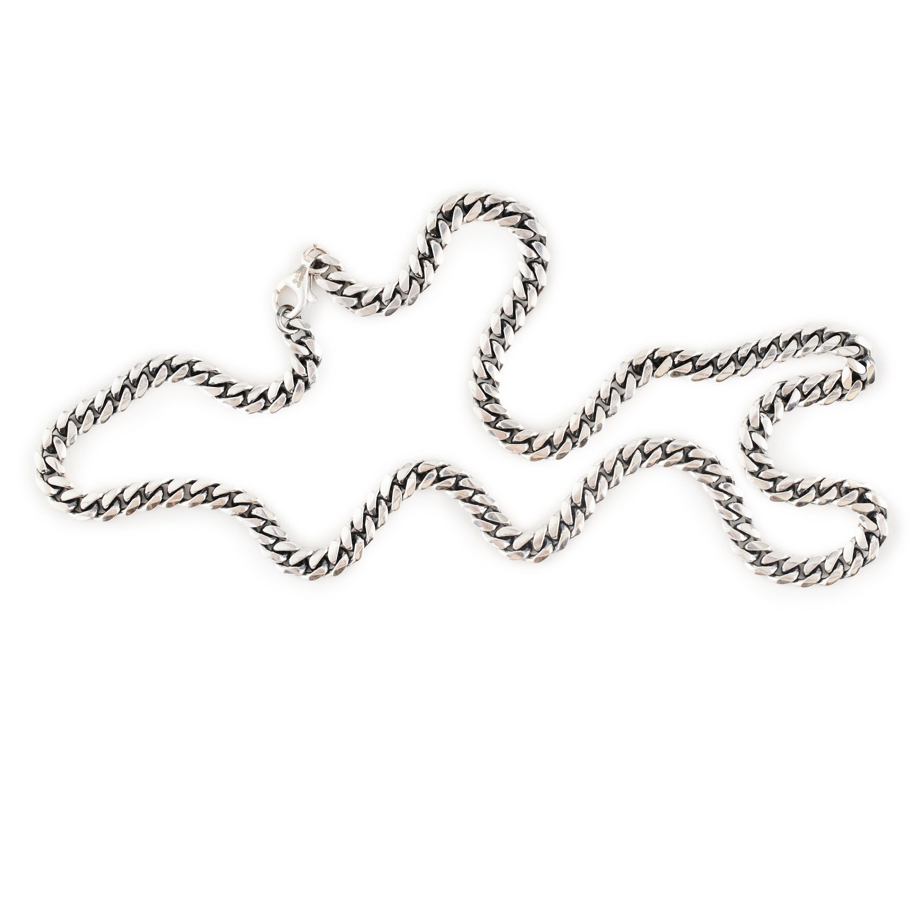 Silver - Serge DeNimes - Curb Chain Necklace - 2